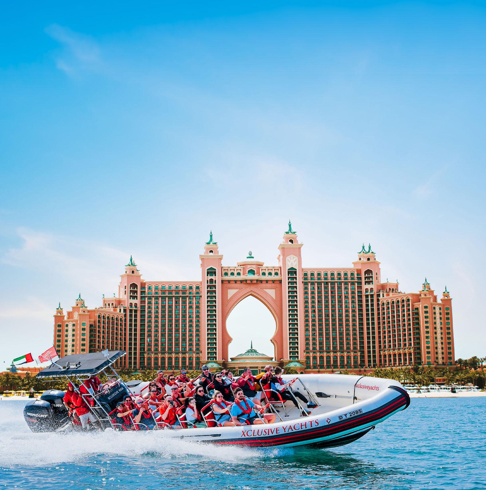 Dubai Coastline Speedboat Adventure