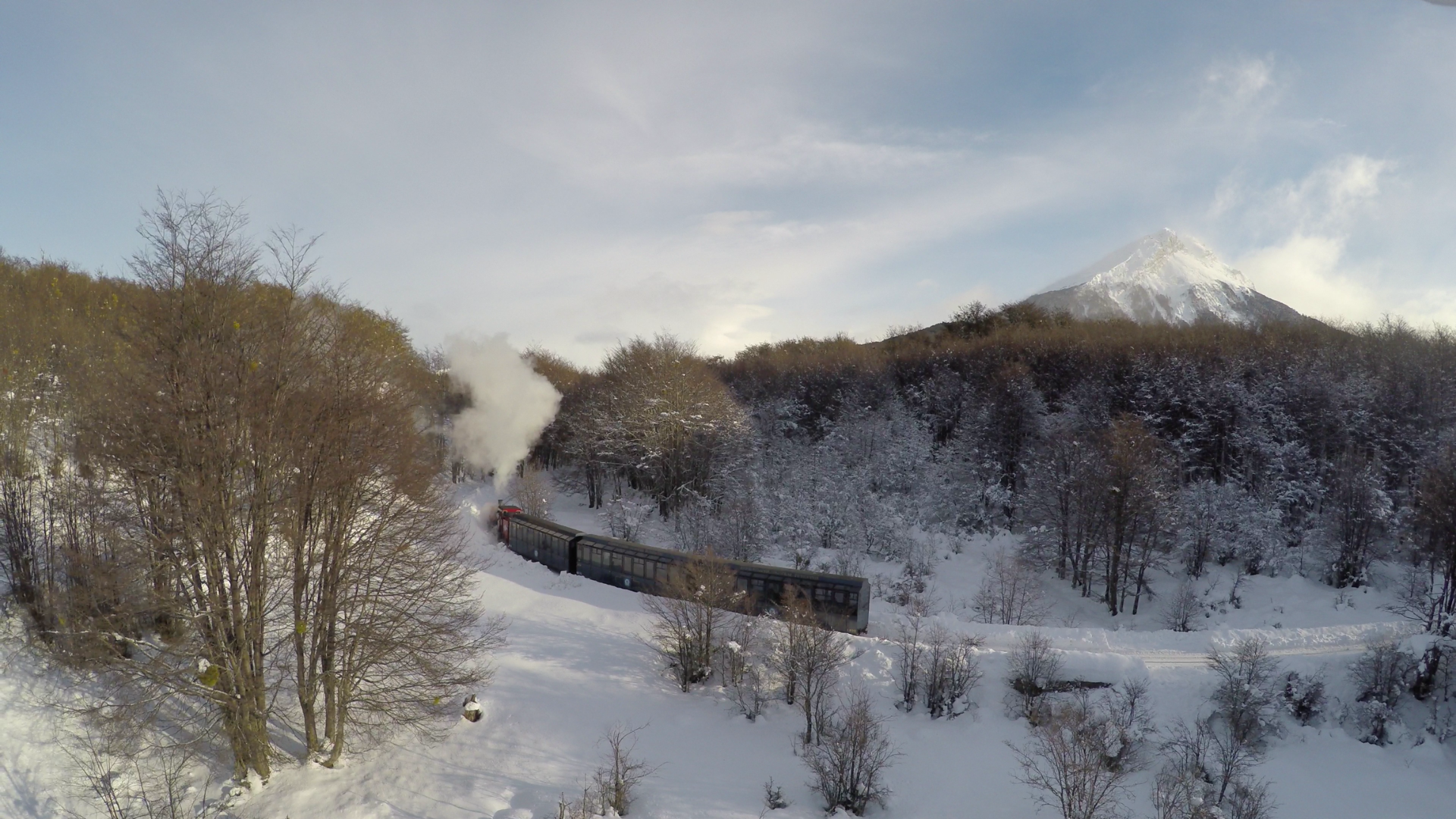 Tierra del Fuego National Park with End of World Train