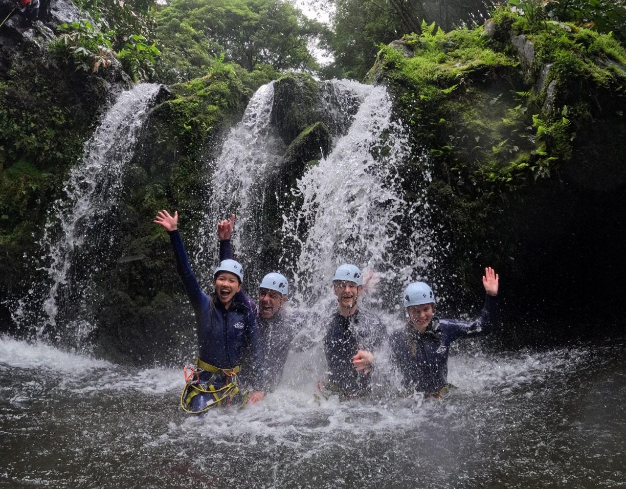Ribeira dos Caldeirões Waterpark Canyoning Adventure