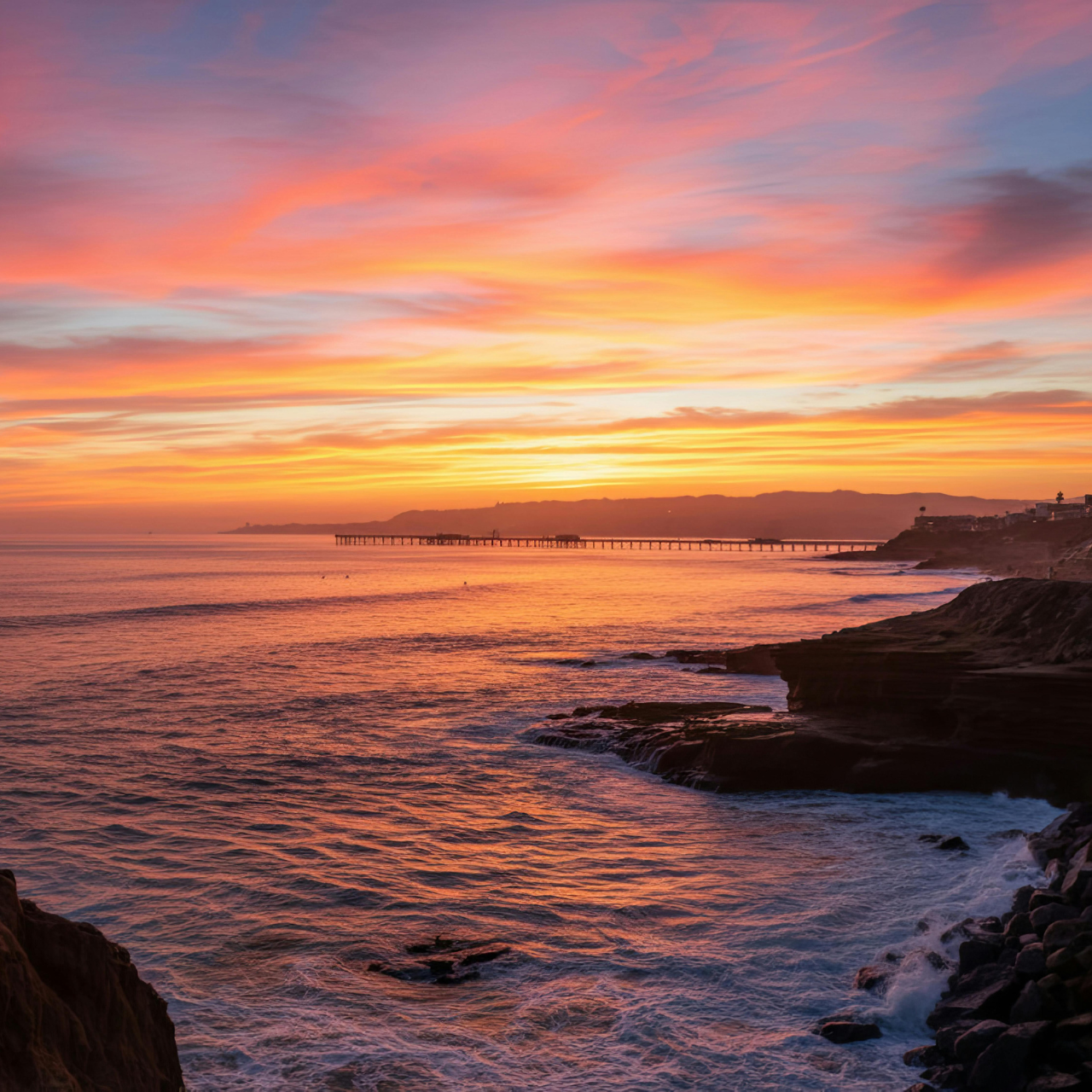 Private Sunset Coastal Tour with Wine Tasting