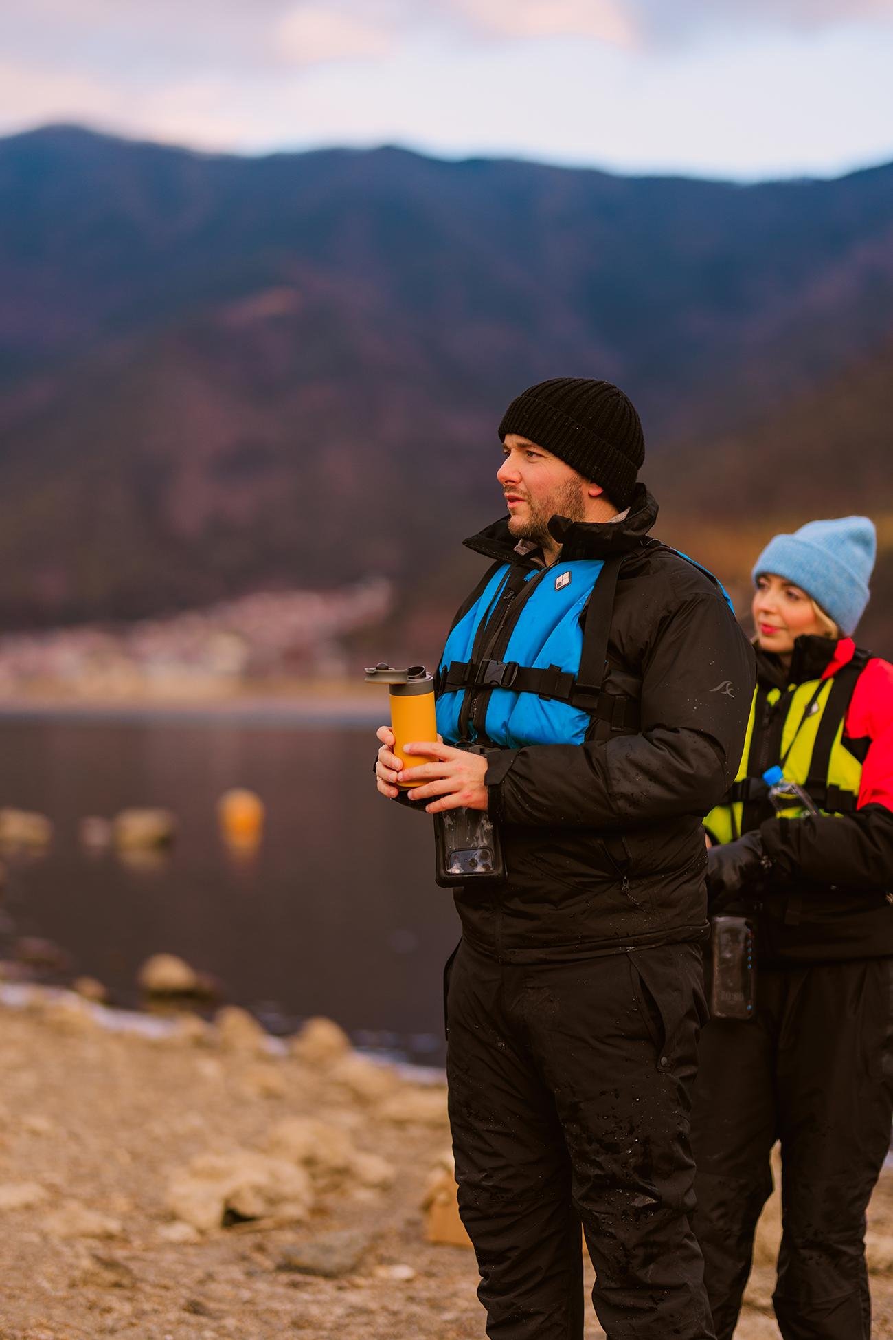 Early Morning Kayaking & Coffee on Lake Kawaguchiko