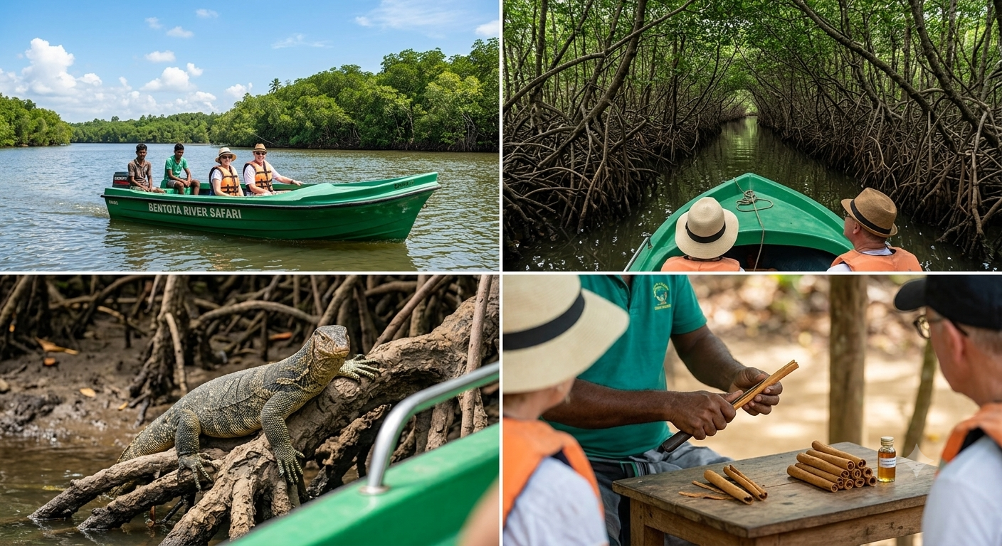 Bentota River Mangrove Boat Safari