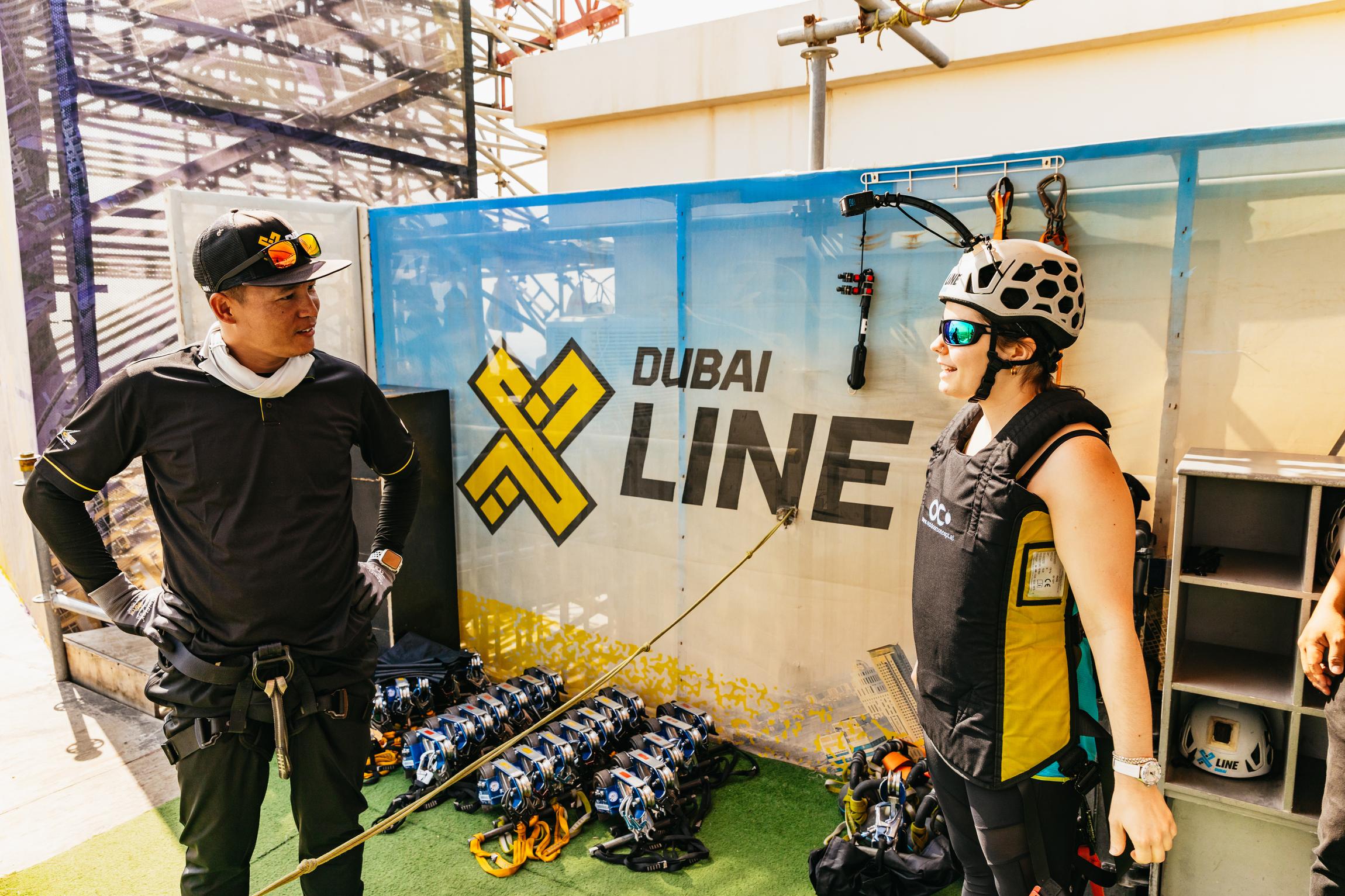 Dubai Marina Zipline: Superman Flight with Photos & Video
