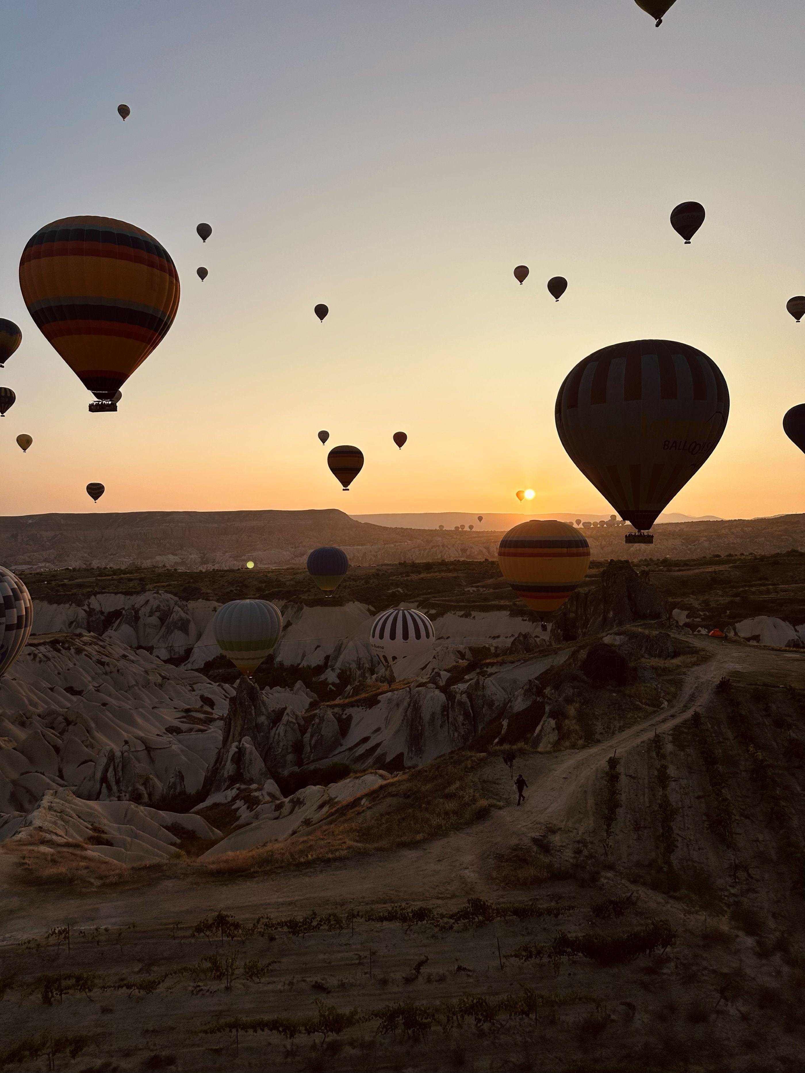 Göremland Sunrise Hot Air Balloon Flight with Hotel Transfers