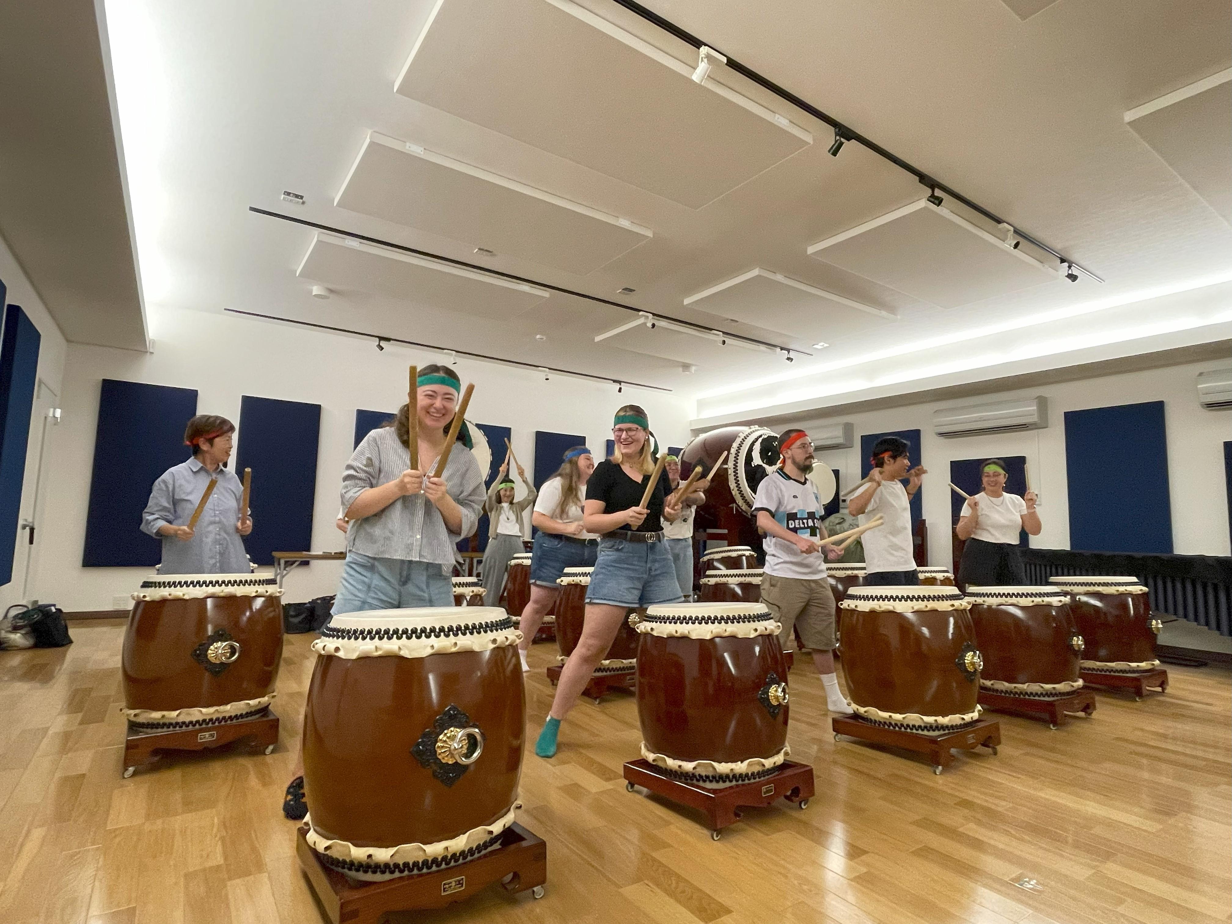 Taiko Drumming Workshop in Osaka