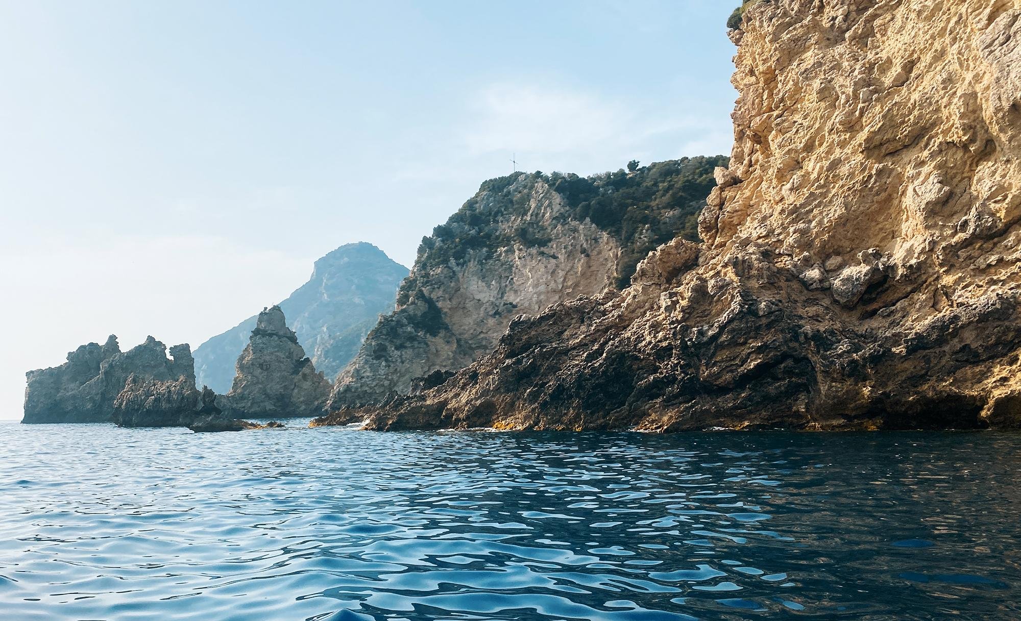 Corfu West Coast Half-Day: Palaiokastritsa, Lakones & Kratsalo