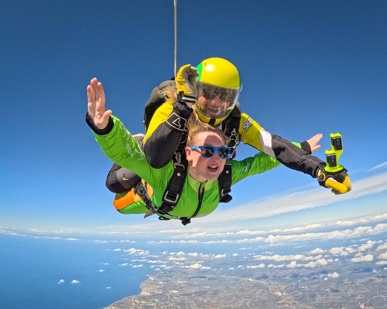 Algarve Tandem Skydive: 10,000ft or 15,000ft over the Atlantic Coast