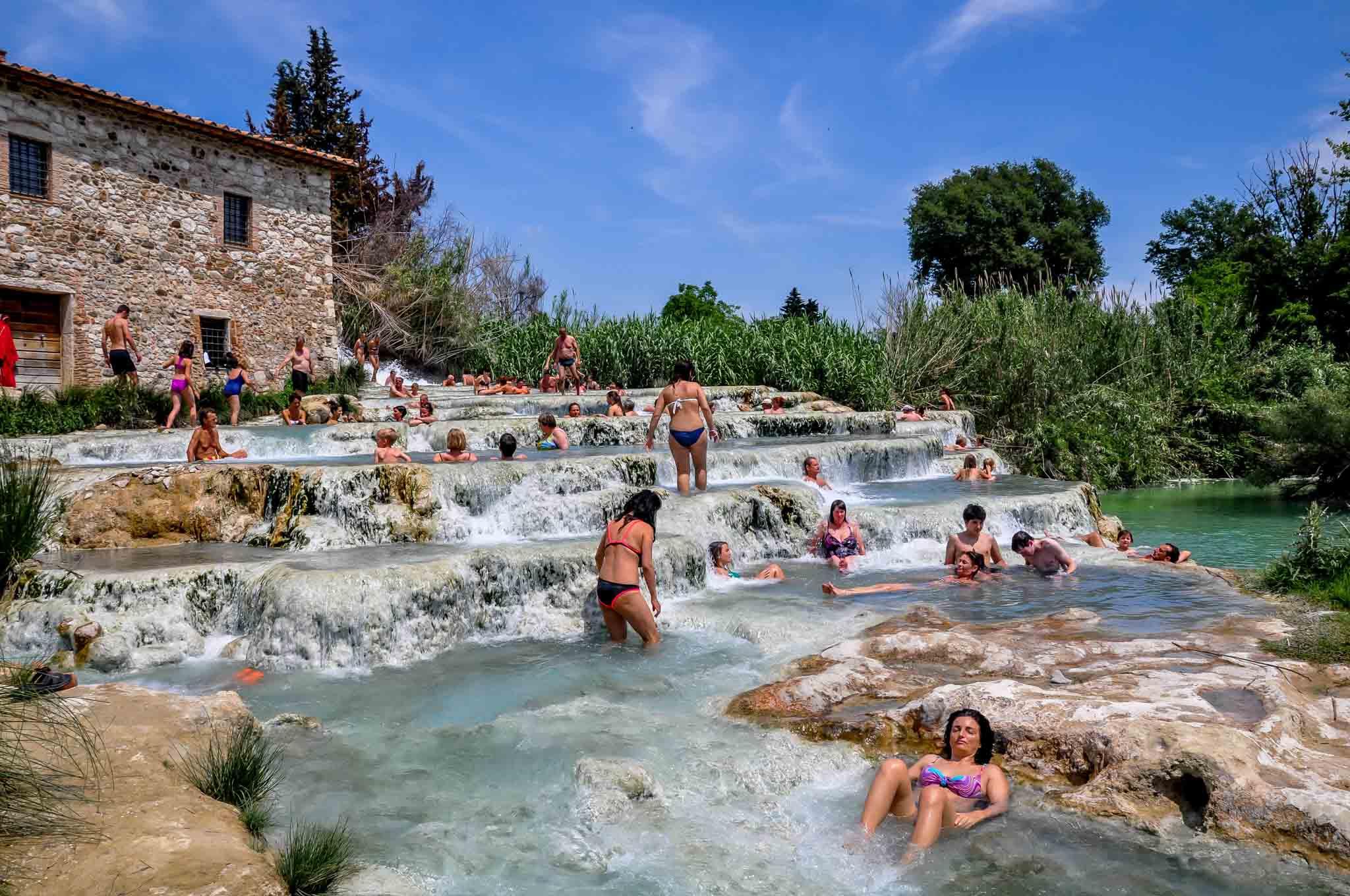 Terme di Saturnia Day Trip with Trattoria Lunch
