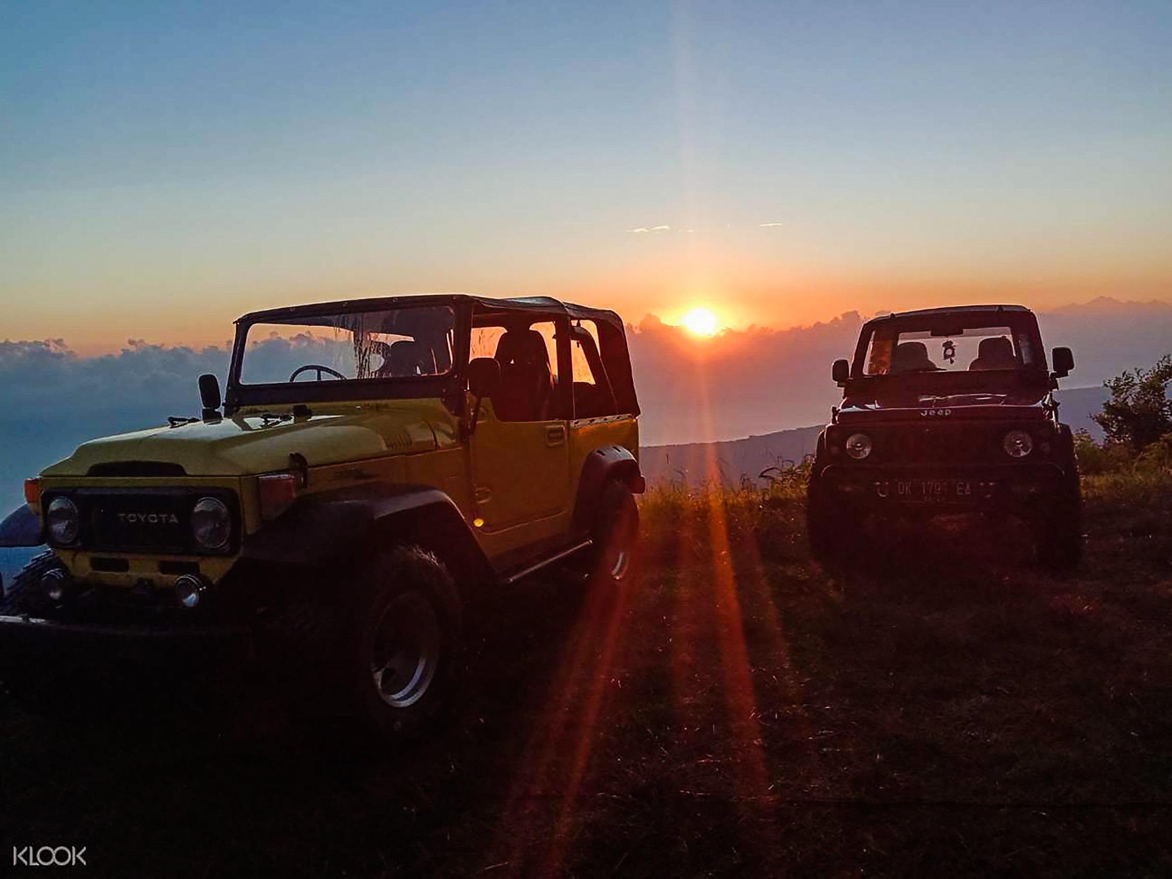 Mount Batur Private Sunrise Jeep & Hot Spring Tour