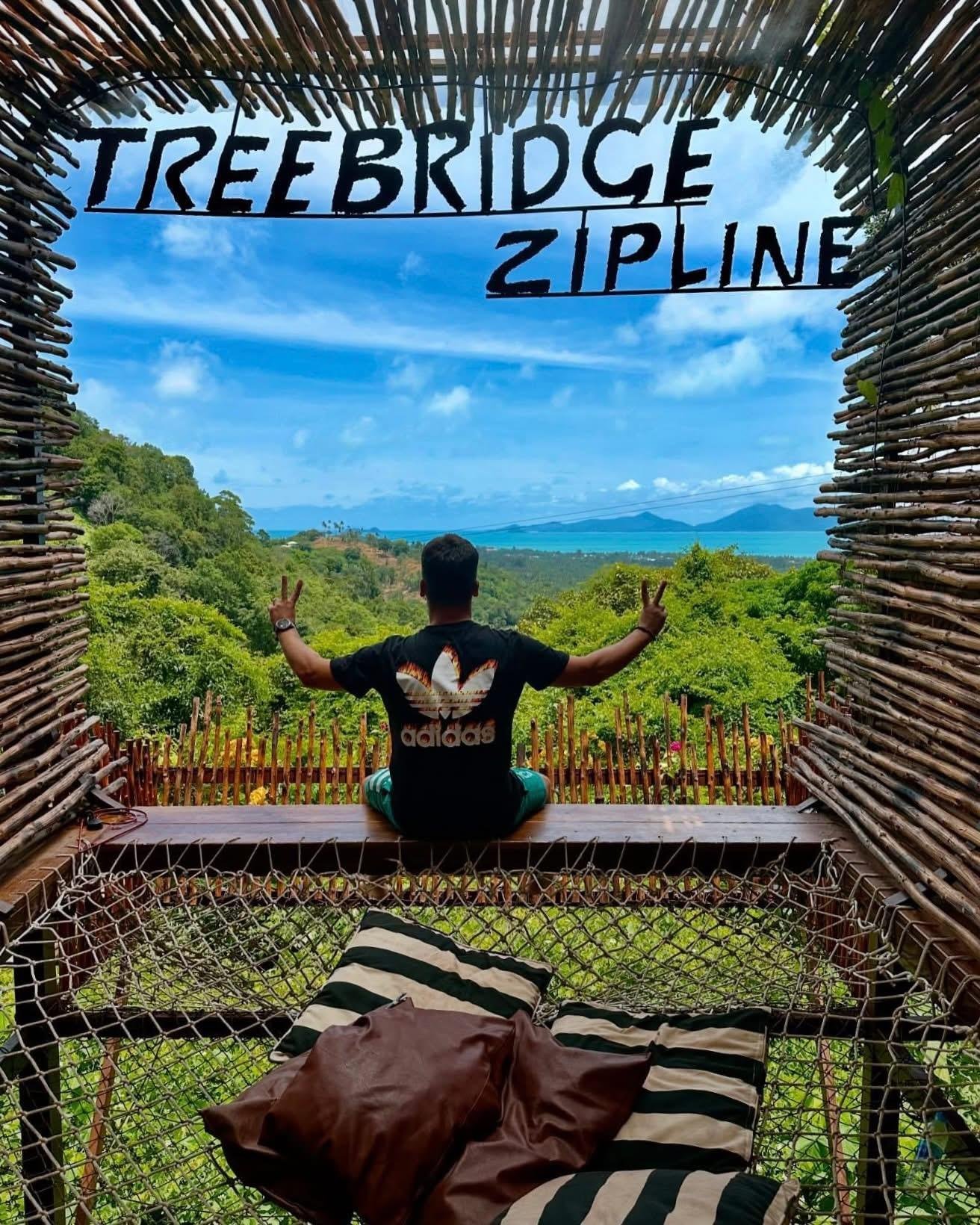 Samui Zipline Adventure: Jungle Canopy, Waterfall & Cafe