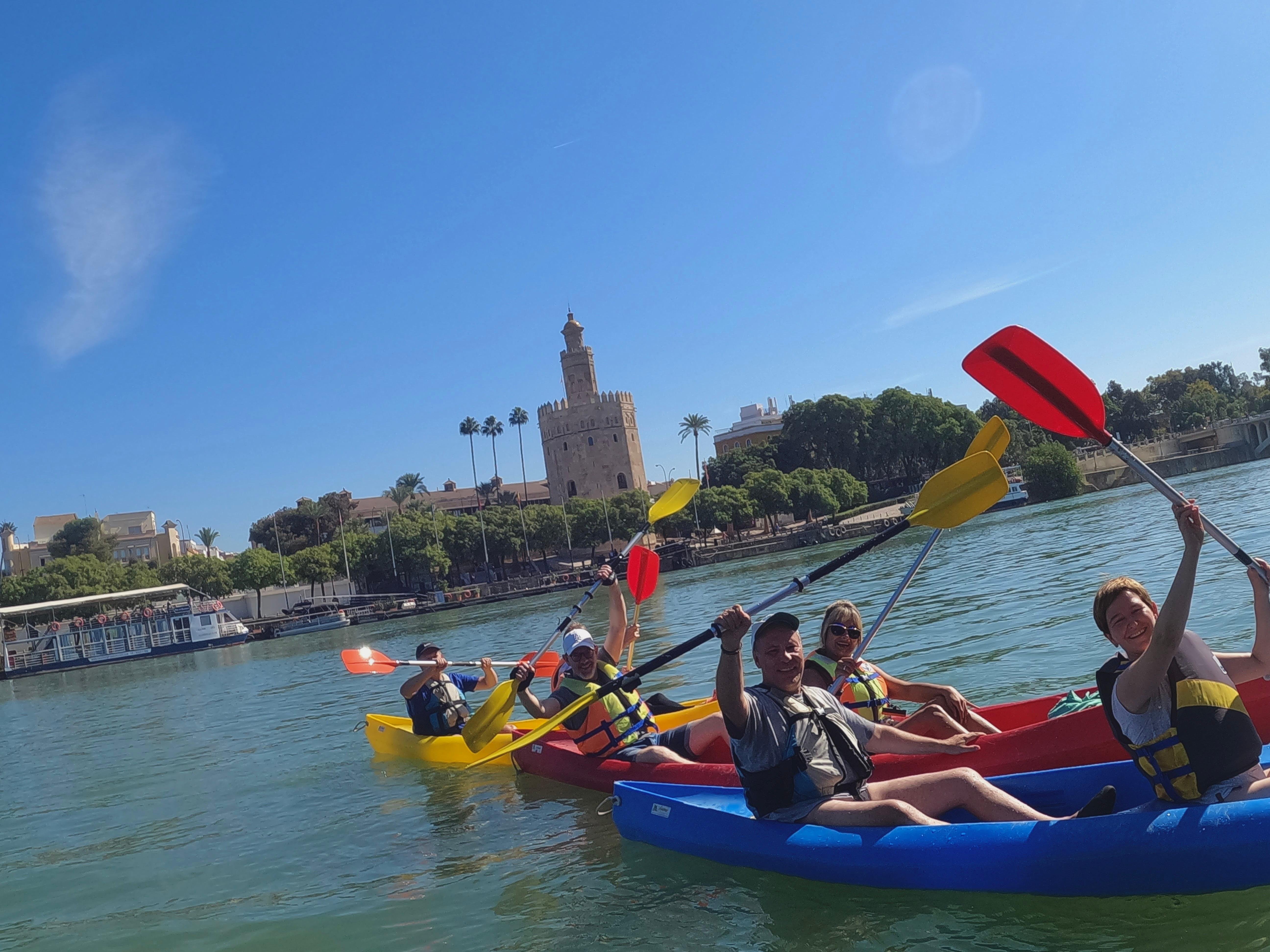 Guadalquivir River Kayak Adventure Through Historic Seville