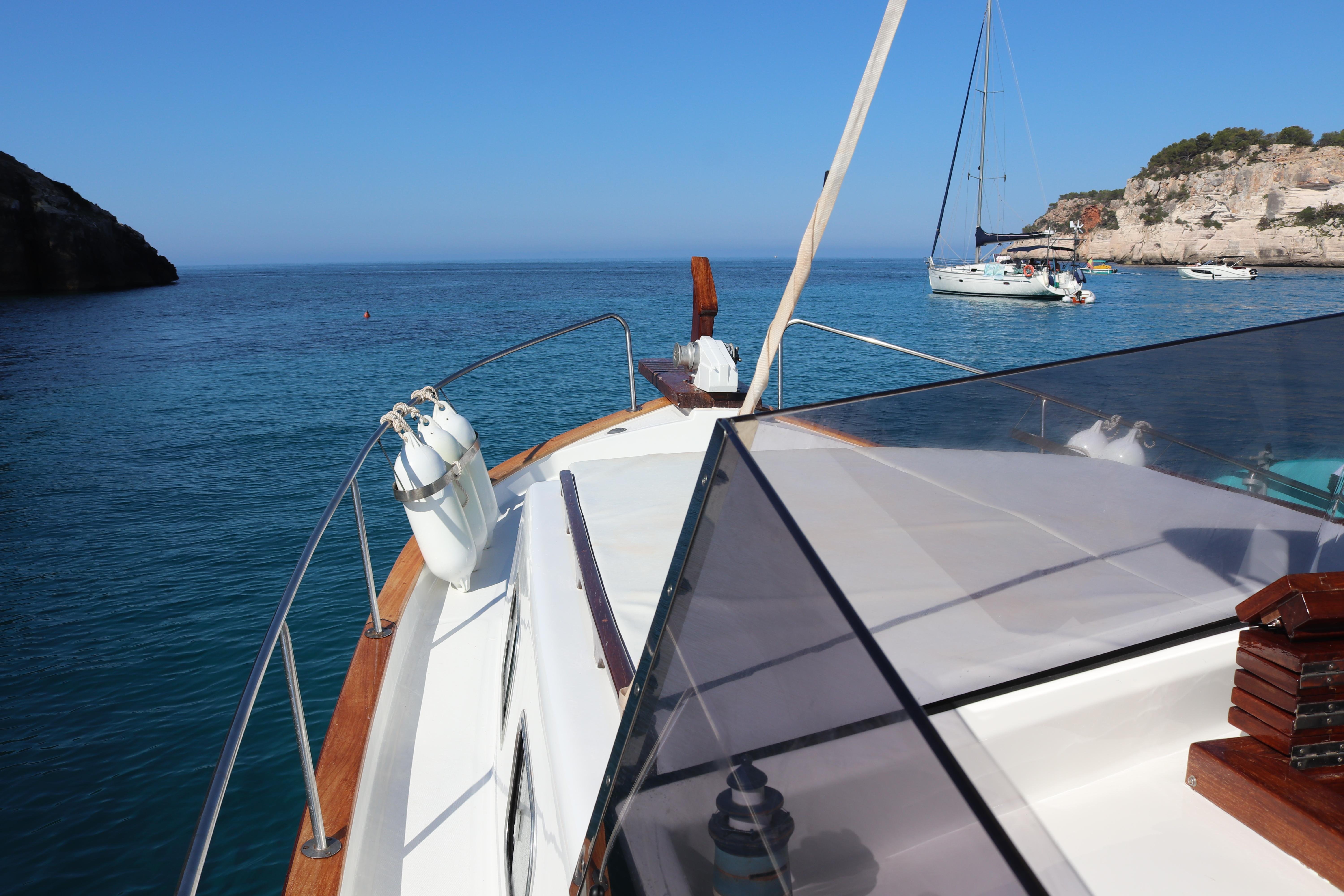 Calas of Menorca — turquoise coves of the south coast seen from the boat — image 3