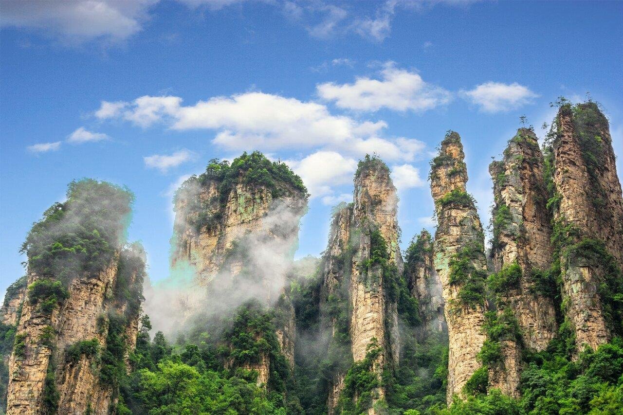 Zhangjiajie Full-Day Tour: Tianmen Mountain & Avatar Peaks at Sunset