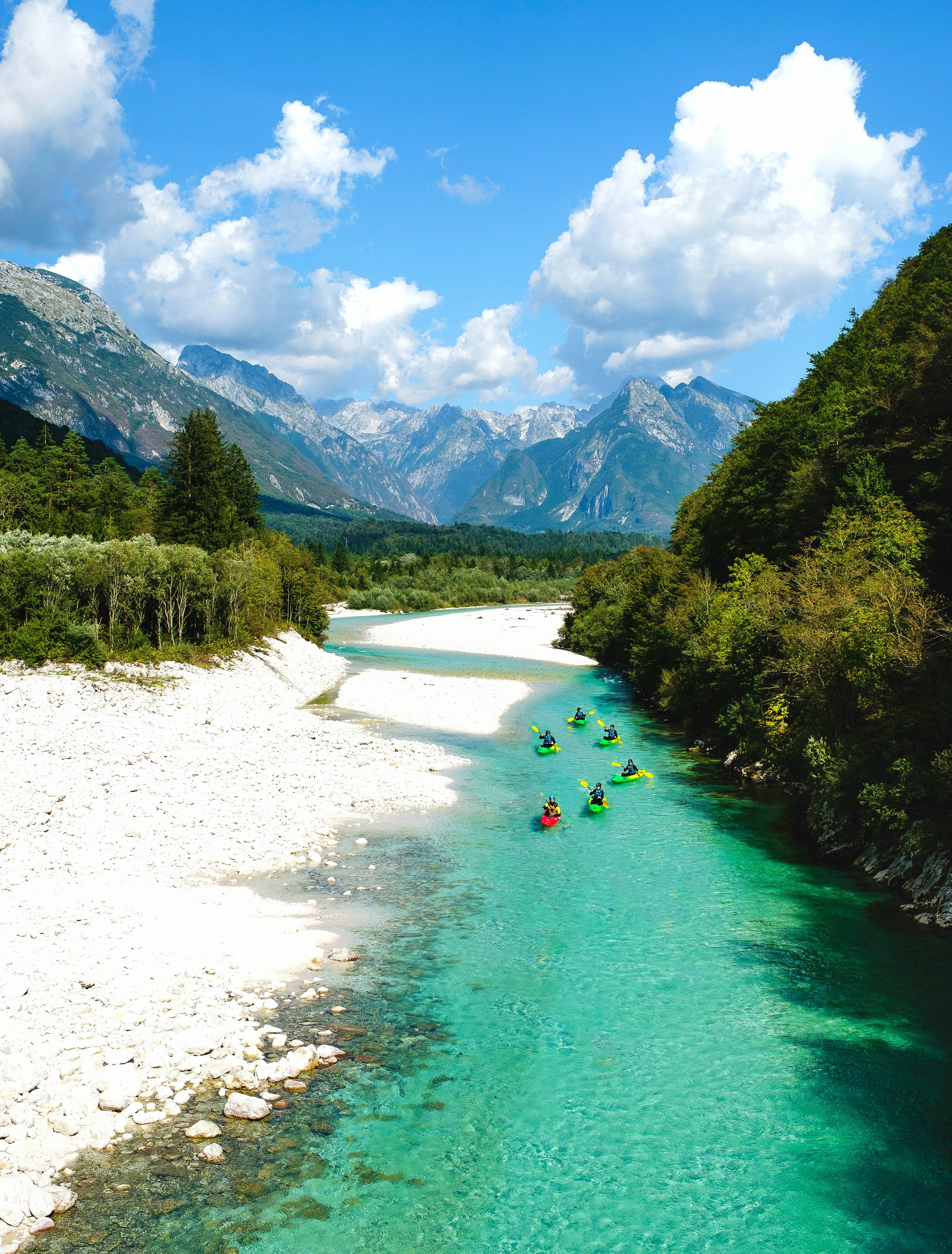 Bovec Sit-on-Top Kayak Adventure on the Soča River