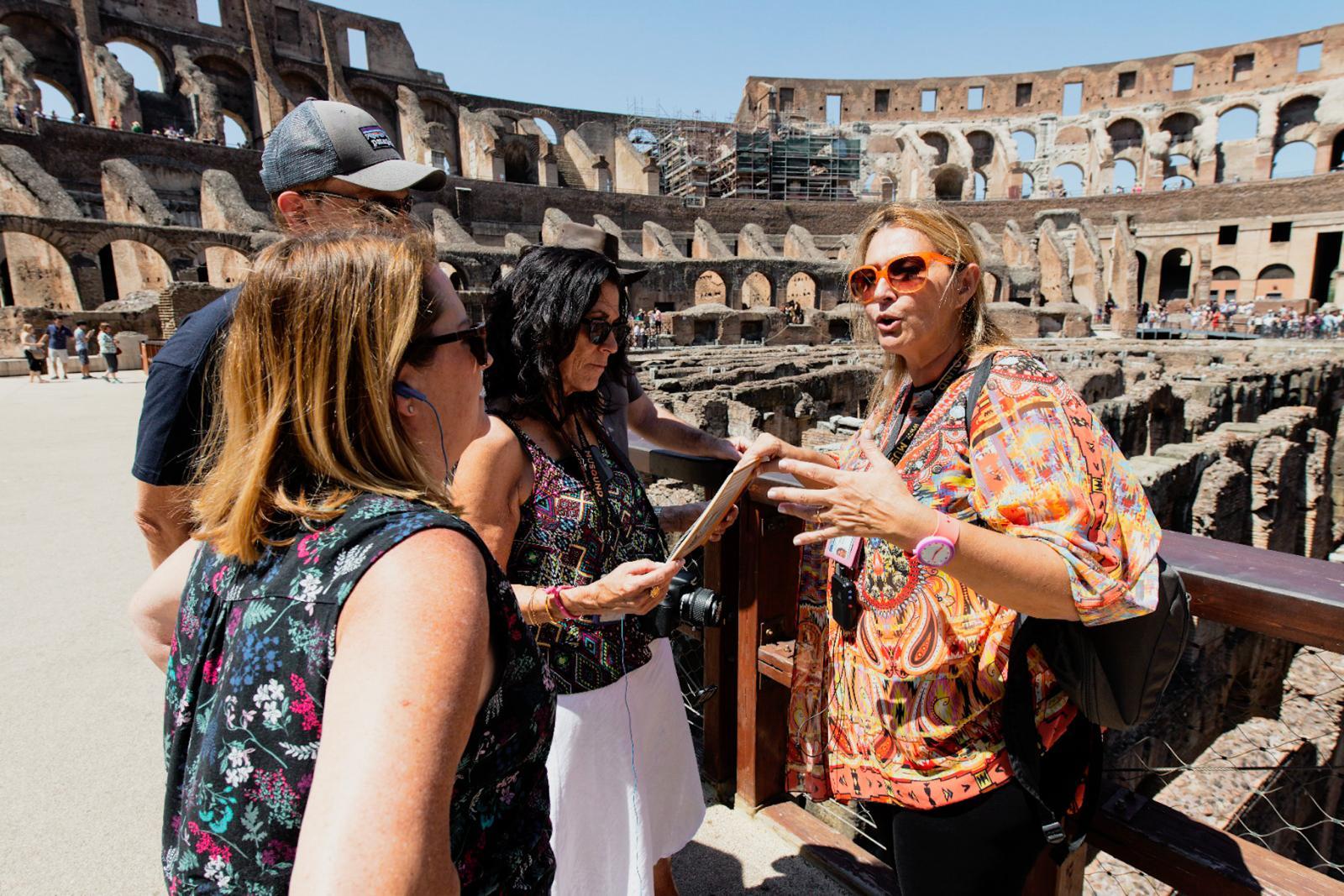 Colosseum Arena, Roman Forum & Palatine Hill Guided Tour