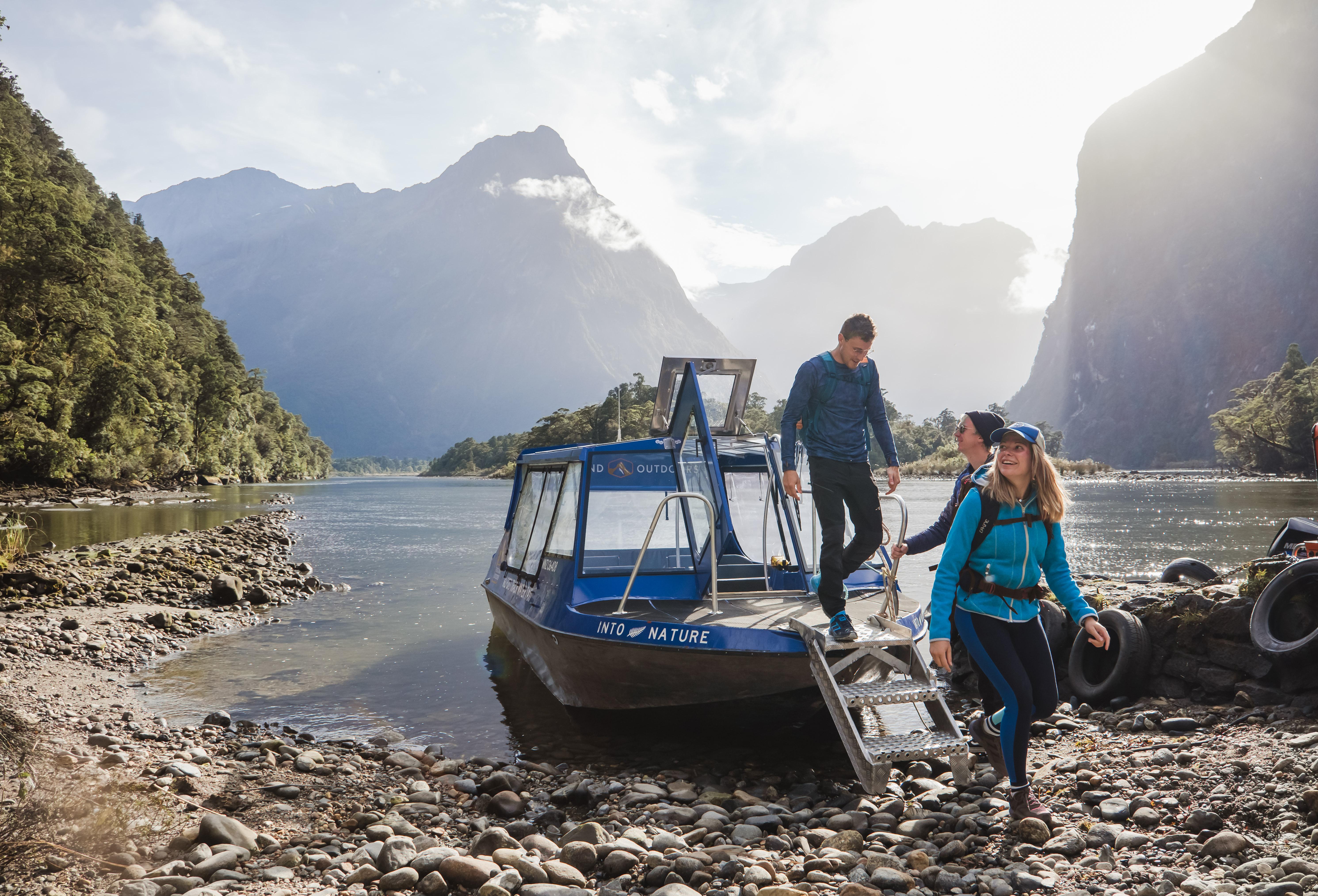 Milford Sound Nature Cruise with Milford Track Hiking Experience