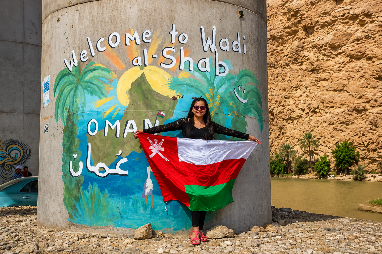 Wadi Al Shab Adventure: Canyon Hike, Hidden Cave & Sinkhole