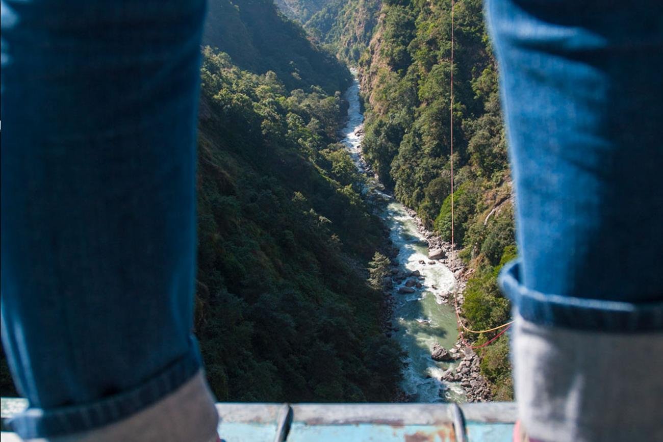 Full-Day Bhote Kosi Bungee Jumping Experience from Kathmandu