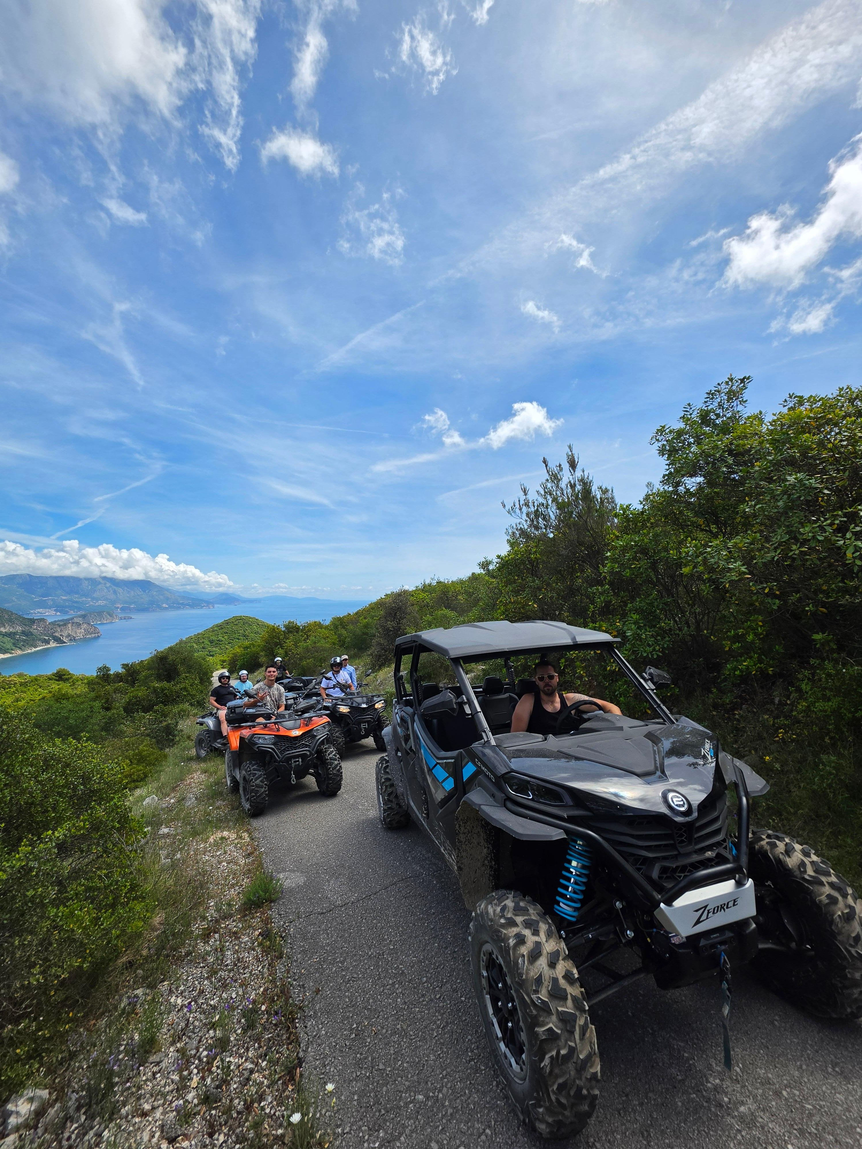 Guided Quad Bike Adventure in Budva