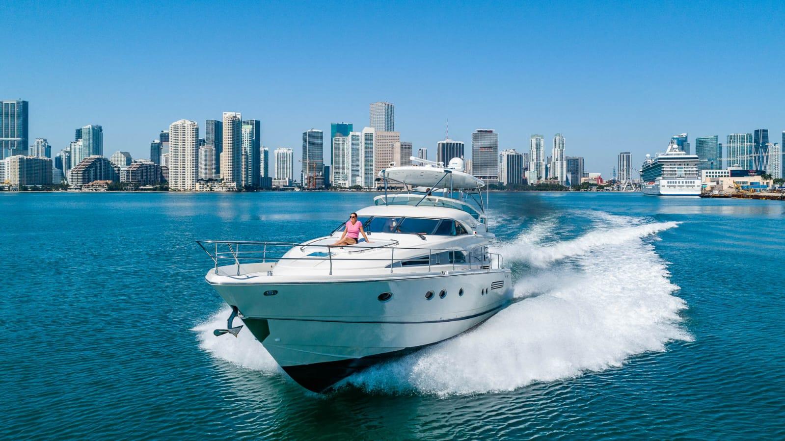 Private Party Boat Charter with Champagne from North Bay Village