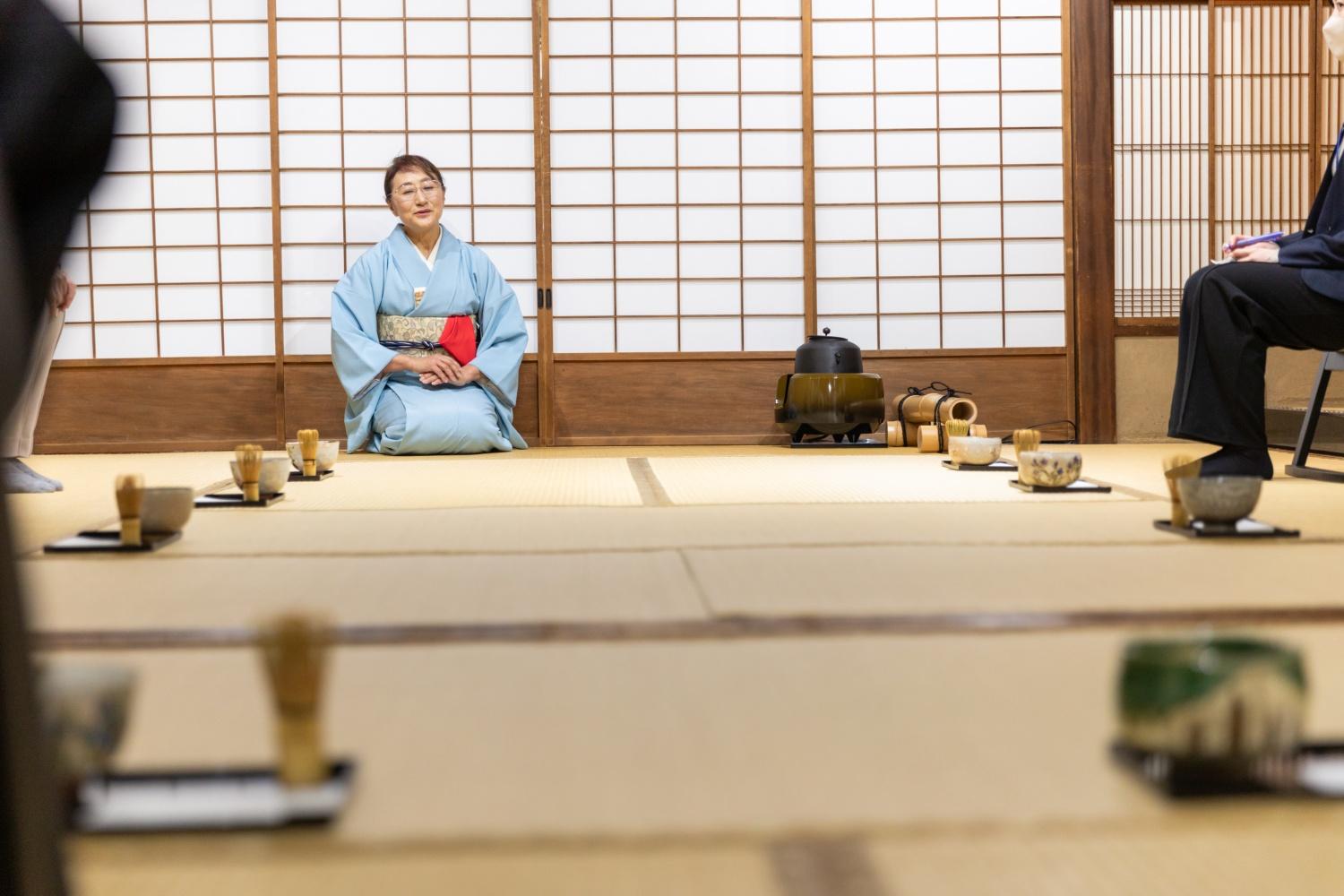 Kyoto Machiya teceremoni & valbar kimonohyra