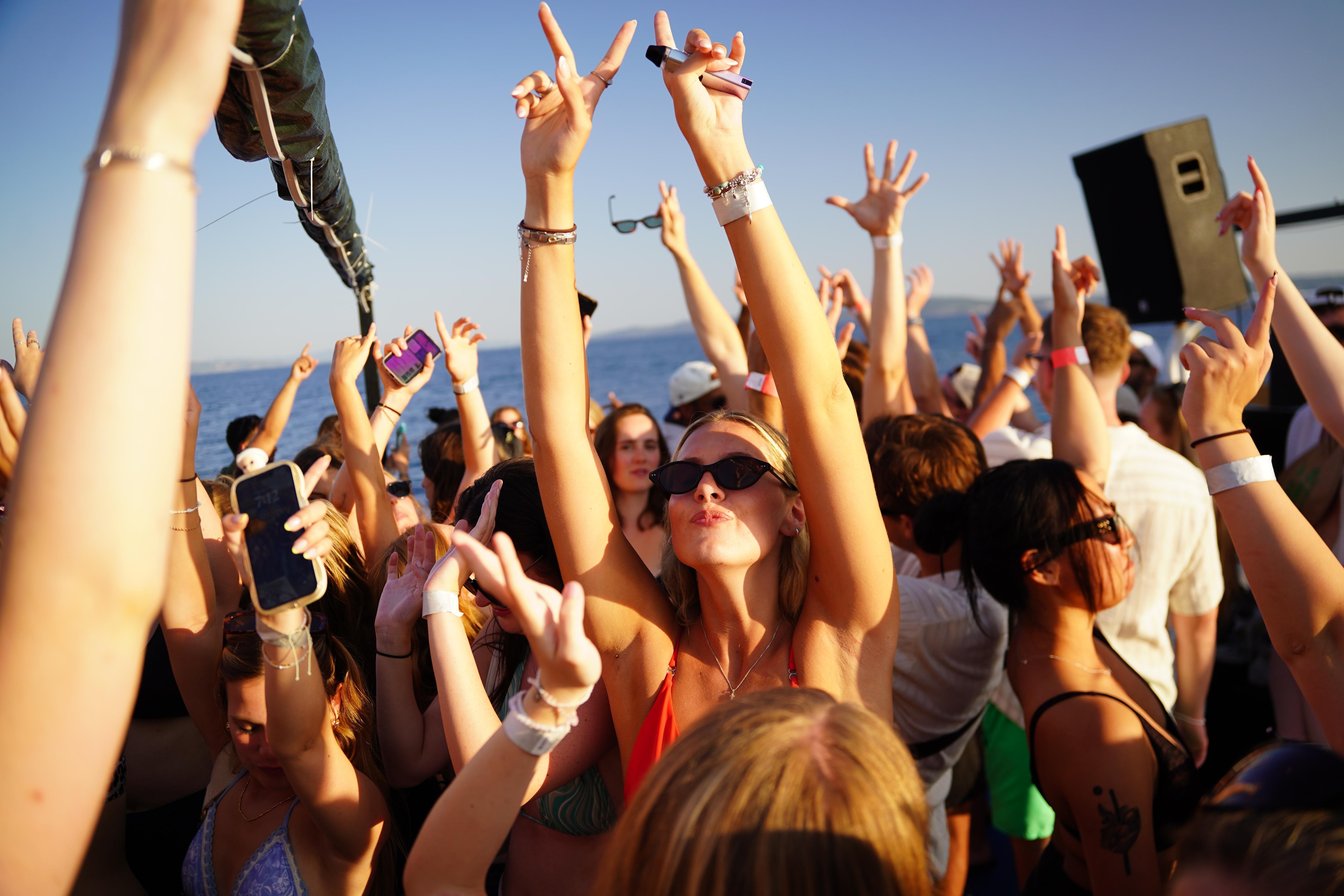 Split Blue Lagoon Boat Party Experience