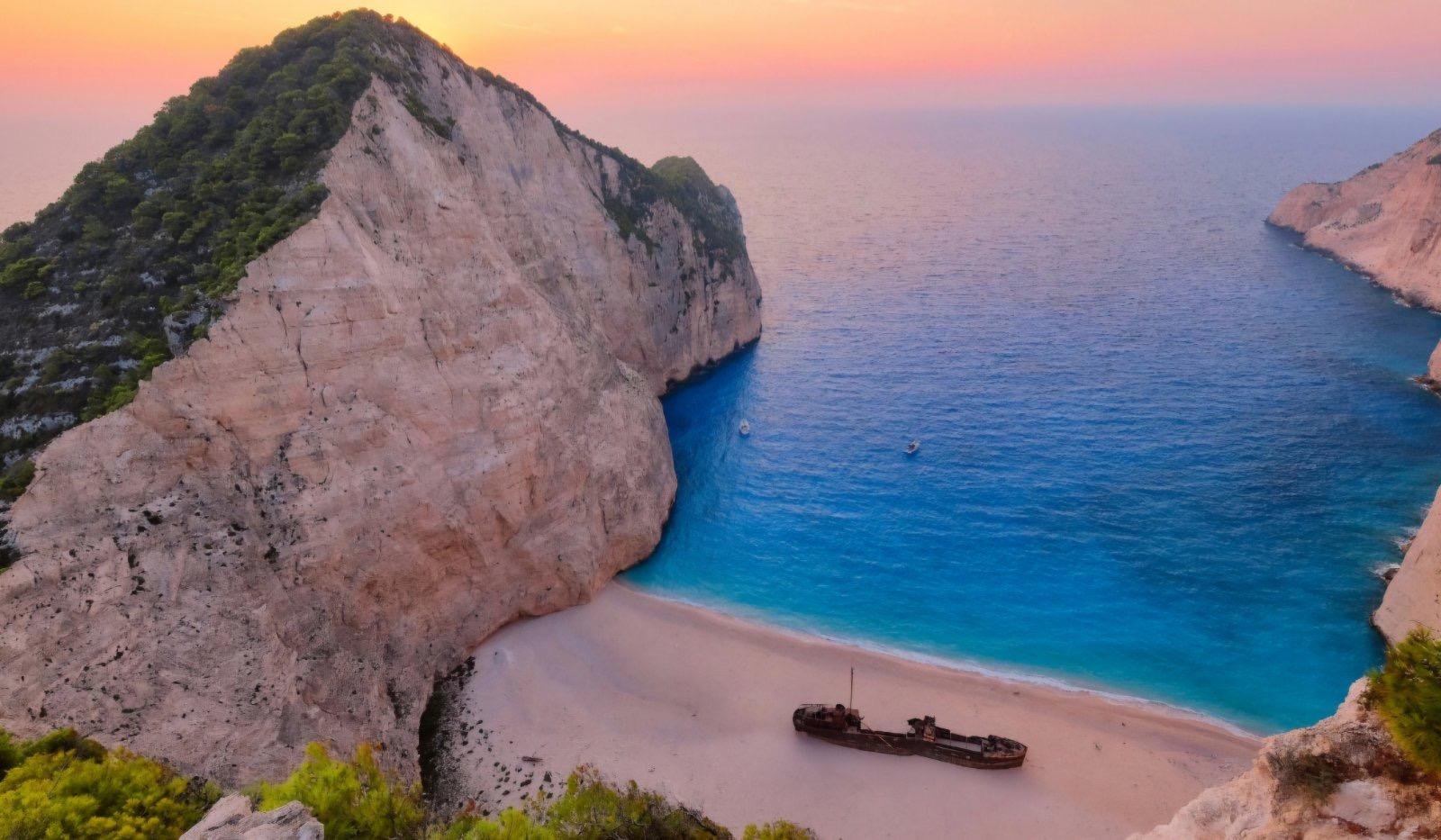 Zakynthos Private Boat Excursion: Shipwreck Beach & Blue Caves