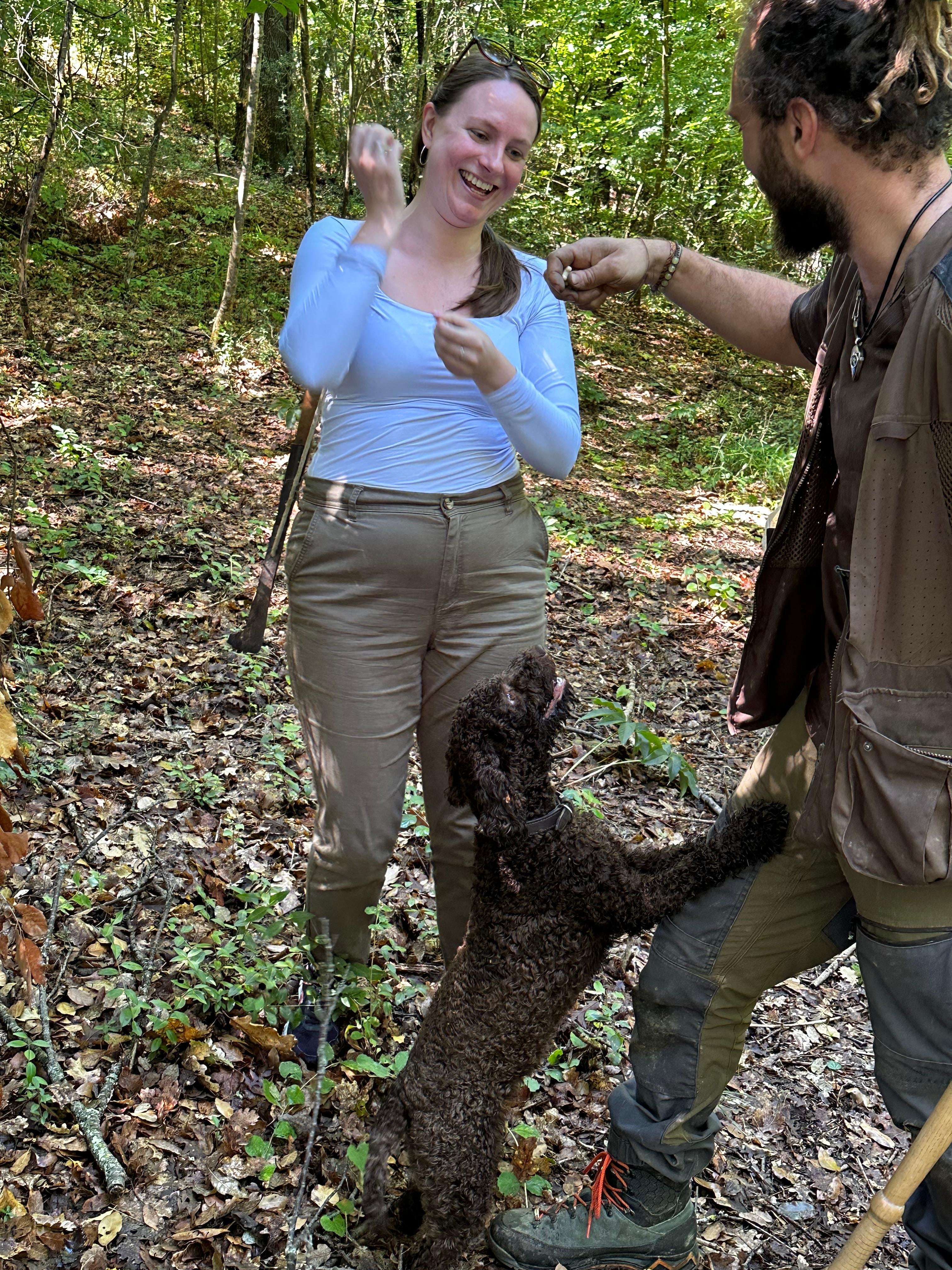 truffle hunting in Tuscany — photo 14