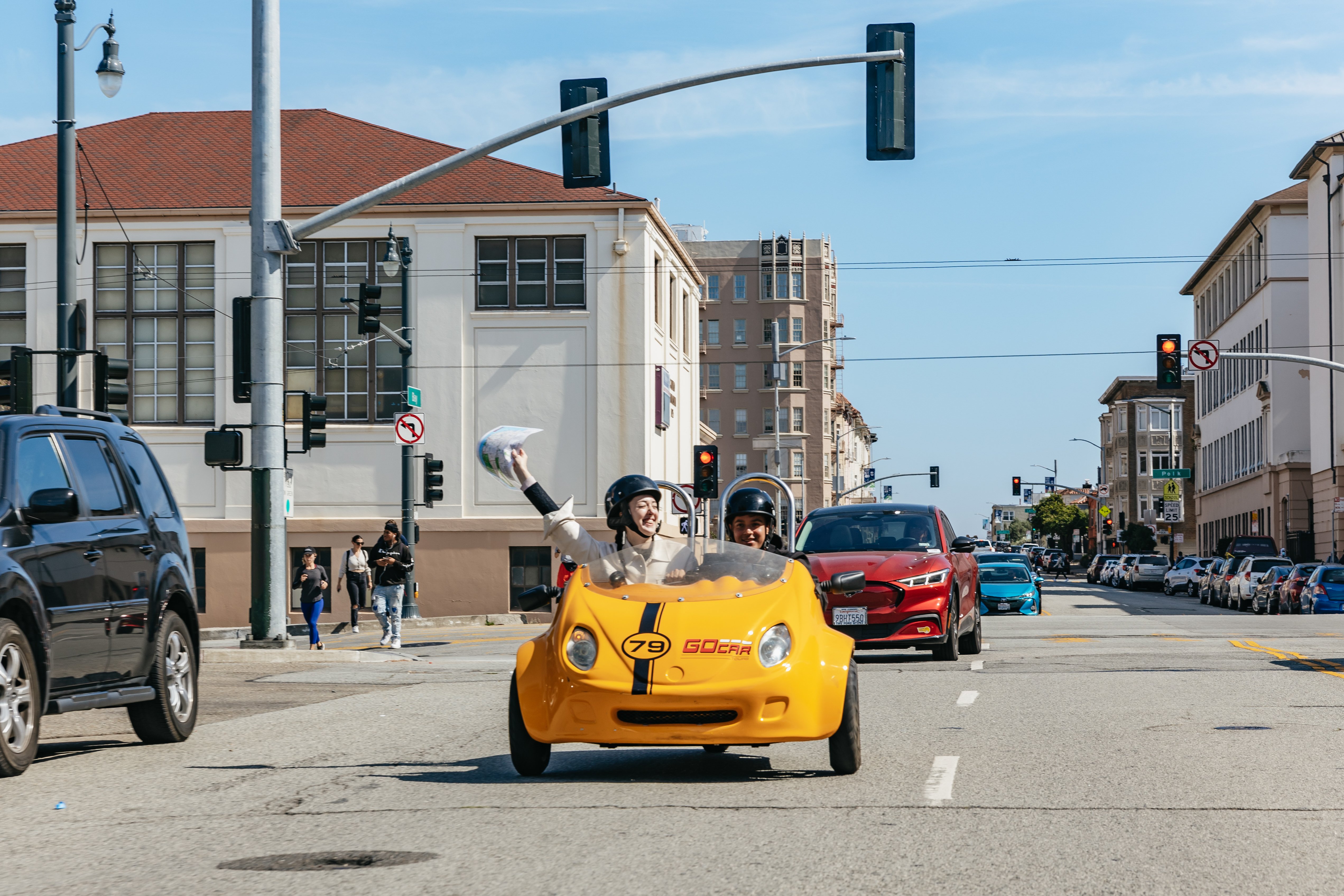 Aventure en GoCar : Golden Gate et Lombard Street à San Francisco