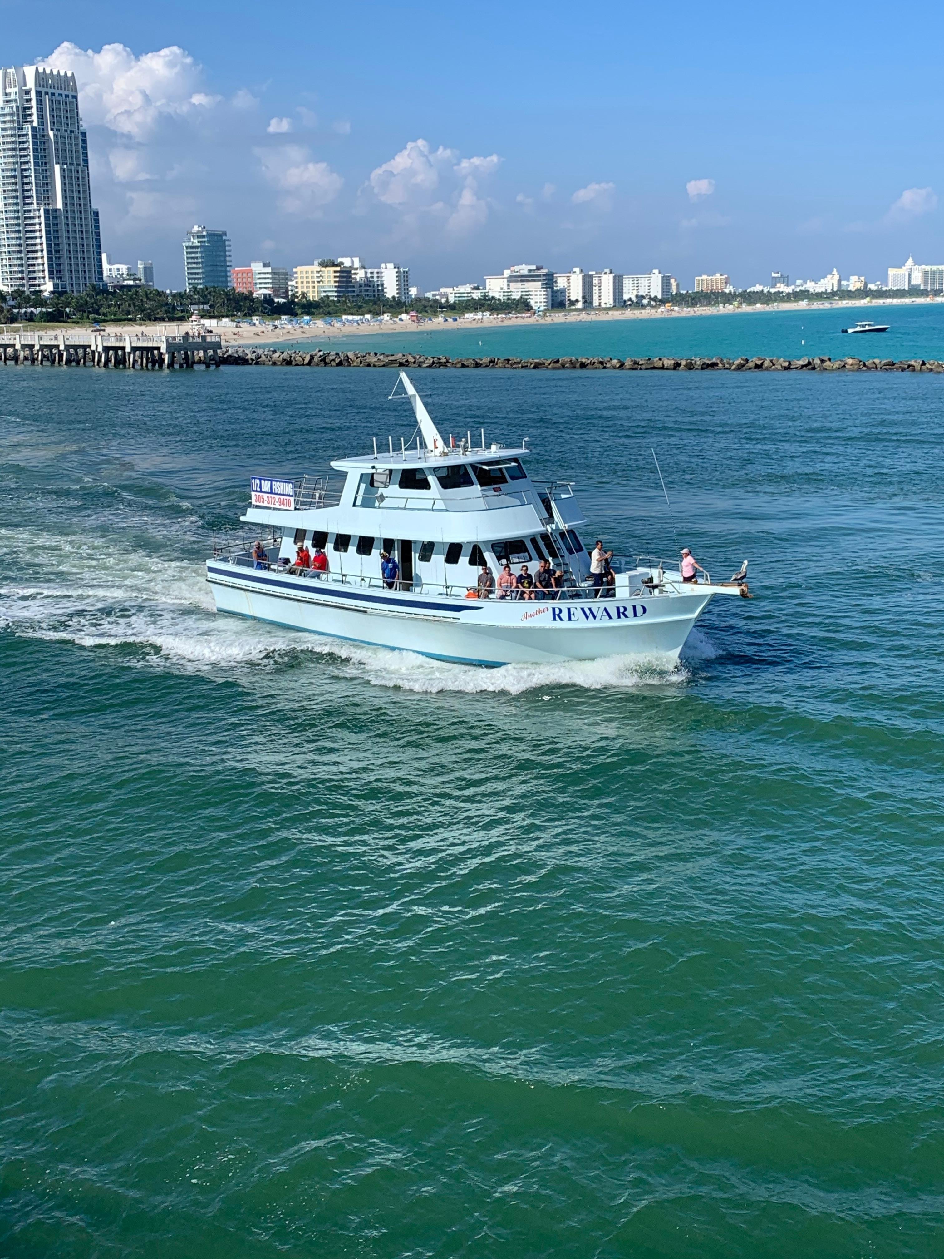 Miami Deep-Sea Fishing & Scenic Coastal Cruise