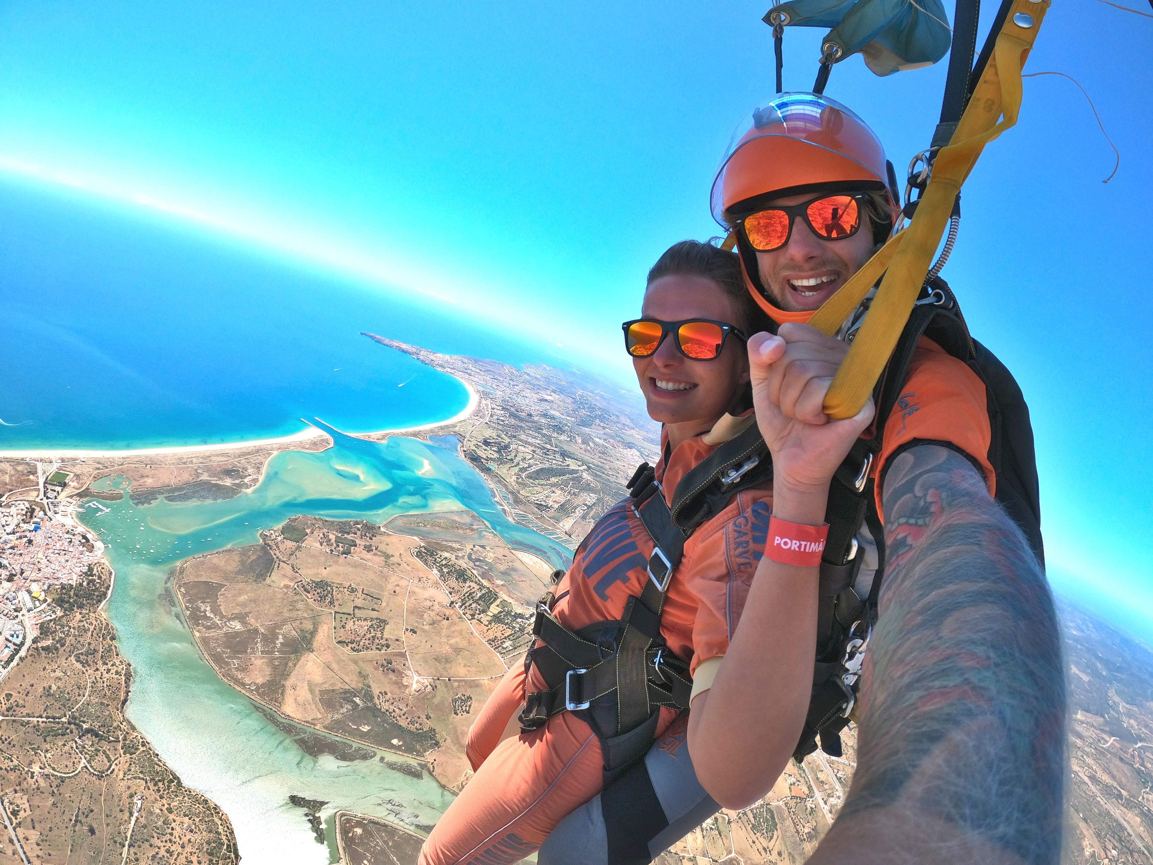 Algarve Tandem Skydive from 10,000ft
