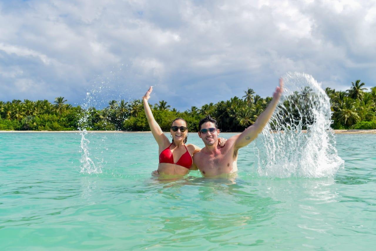 Saona Island Catamaran Day Trip from Punta Cana with Lunch & Open Bar