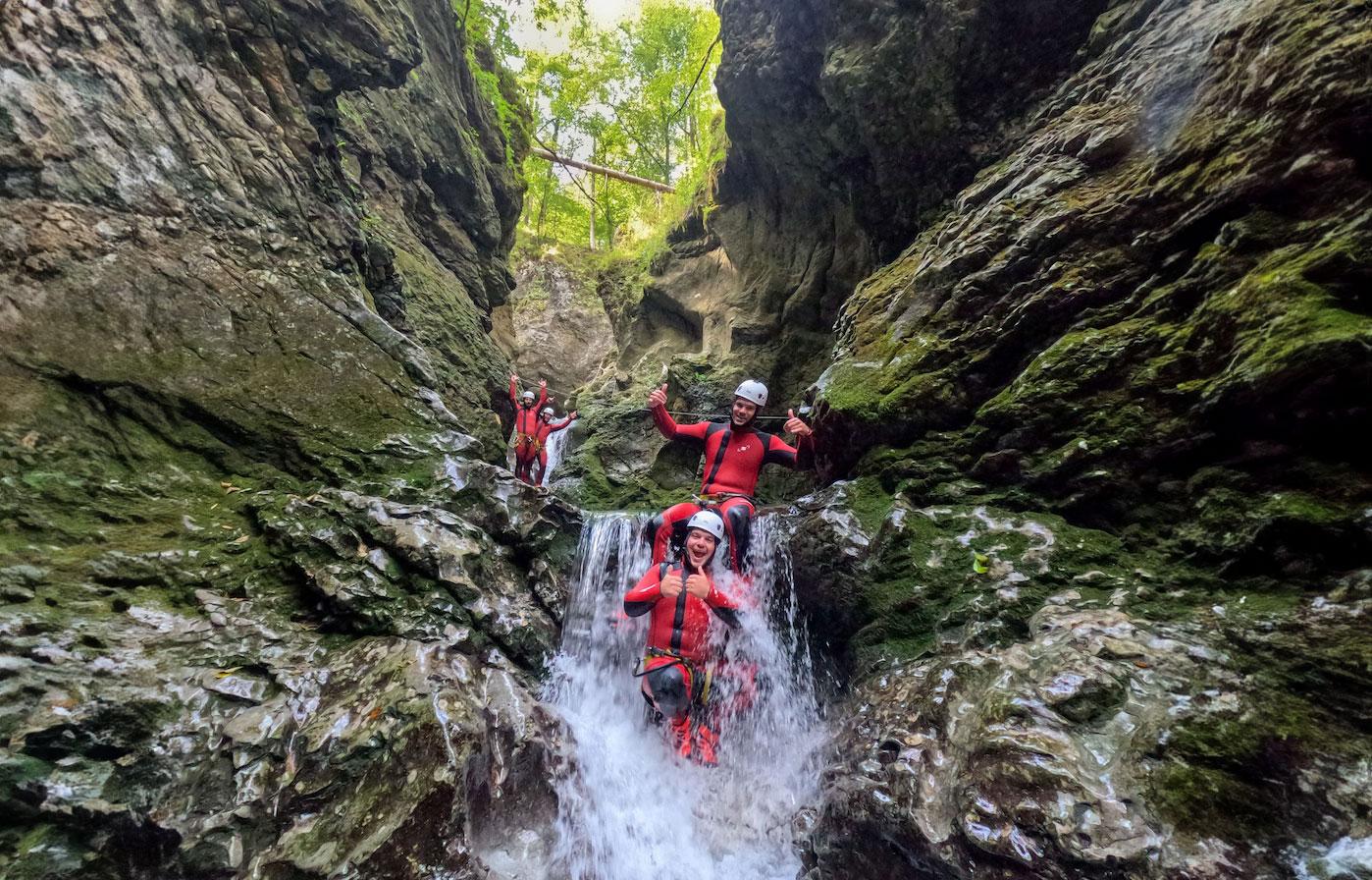 Bled Canyoning Adventure with Complimentary Video