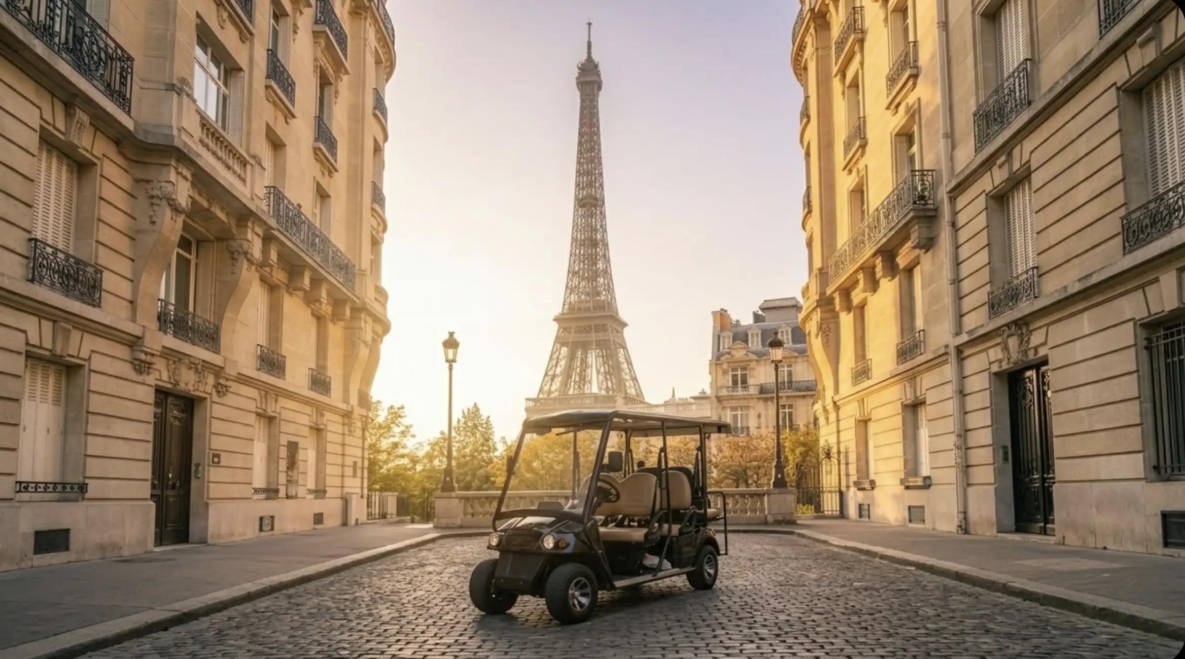Paris Private Golf Cart Tour