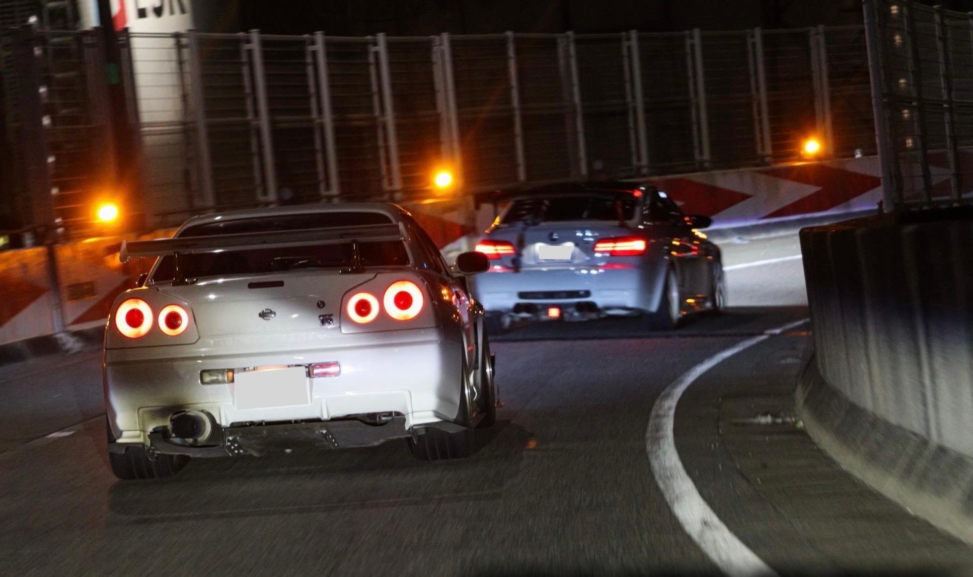 Osaka JDM Night Cruise: 630HP R34 GT-R Ride-Along