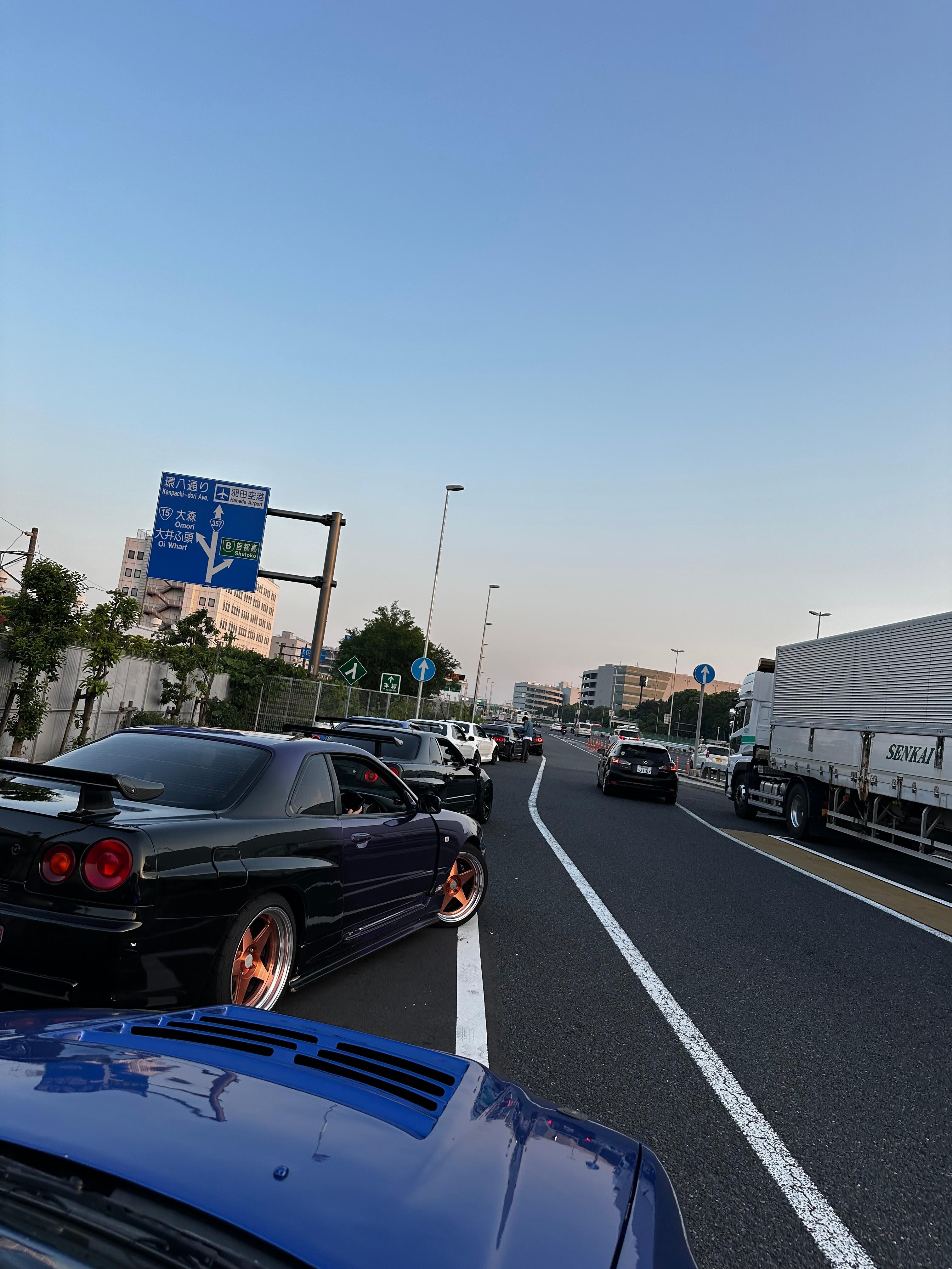 Tokyo Private JDM Car Tour: Daikoku PA Convoy & Night City Cruise