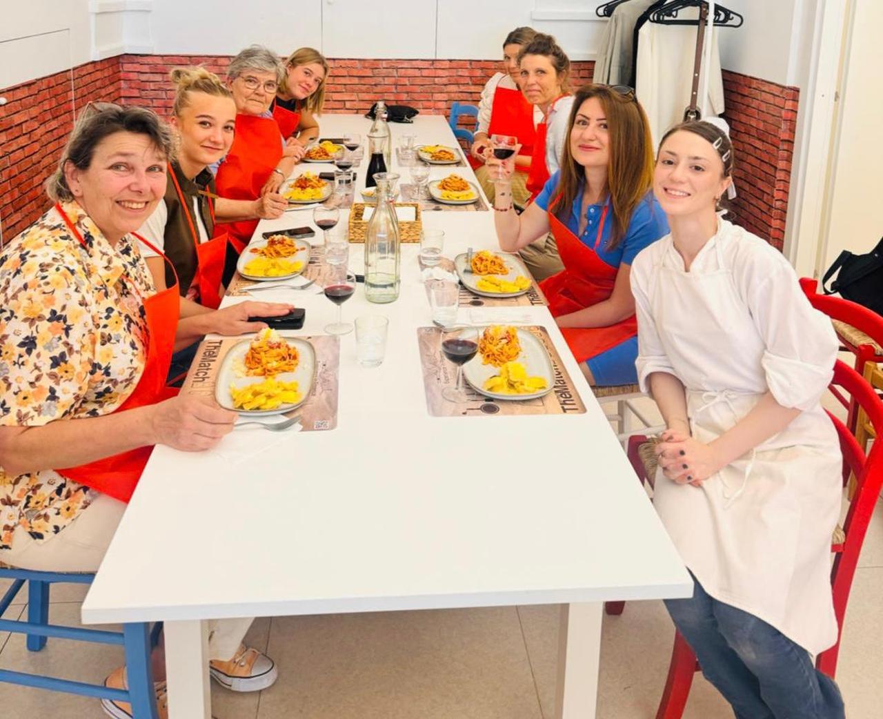 pasta making class in Rome — photo 18