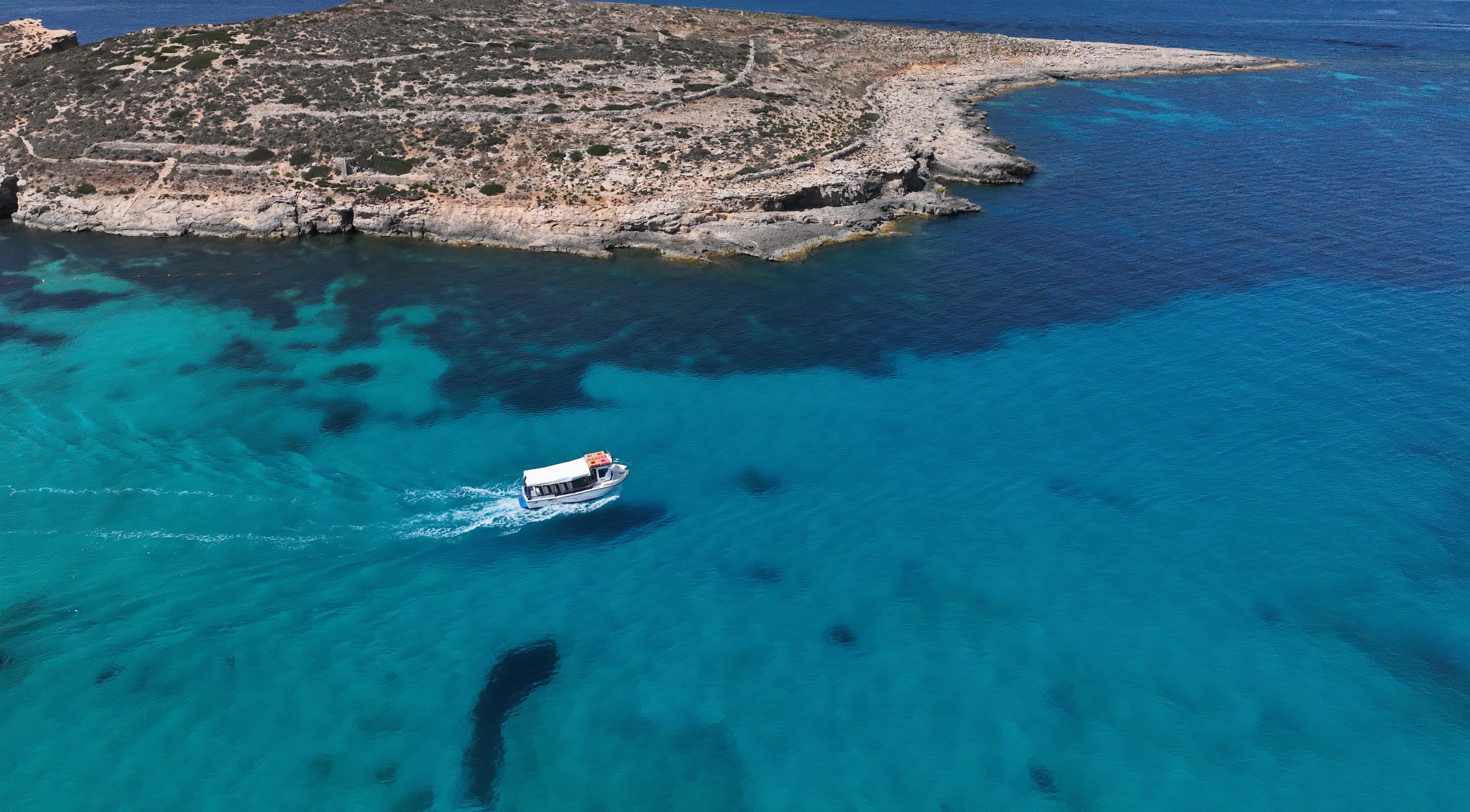 Flexible Ferry to Comino Blue Lagoon & Gozo Option