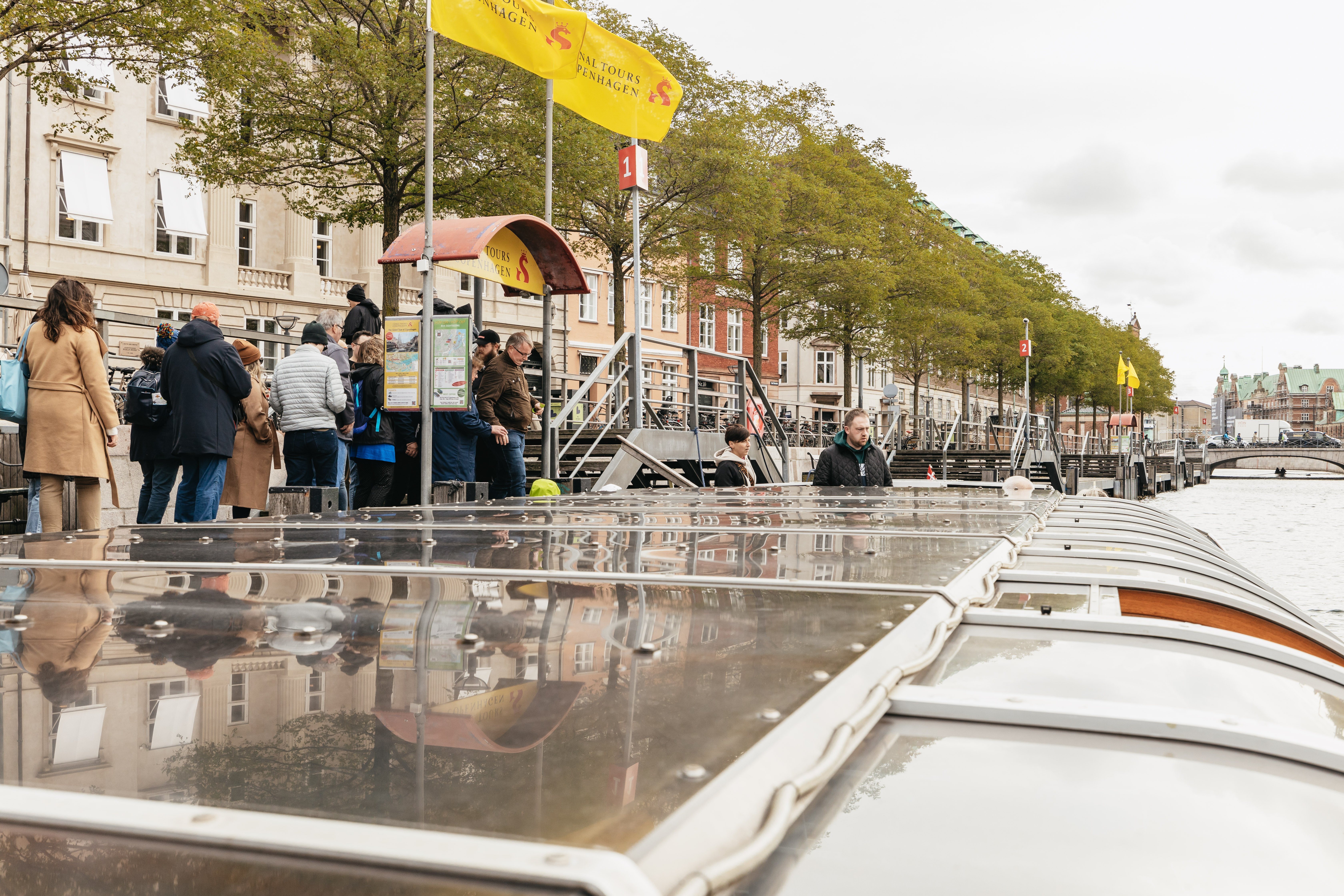 Copenhagen canal boat tour Nyhavn harbour cruise view from the water — image 10