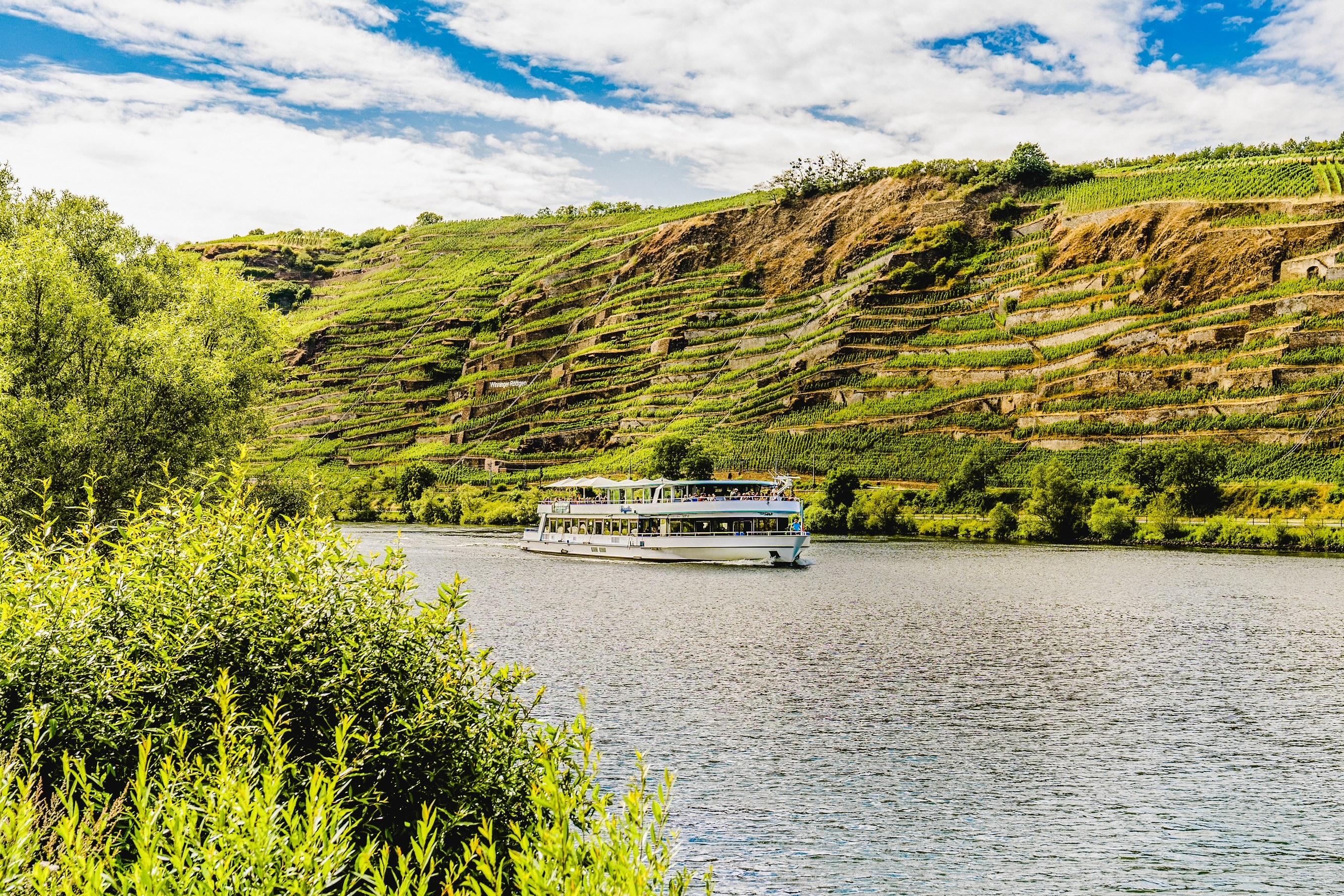 Koblenz: Panoramakreuzfahrt auf der Mosel nach Winningen