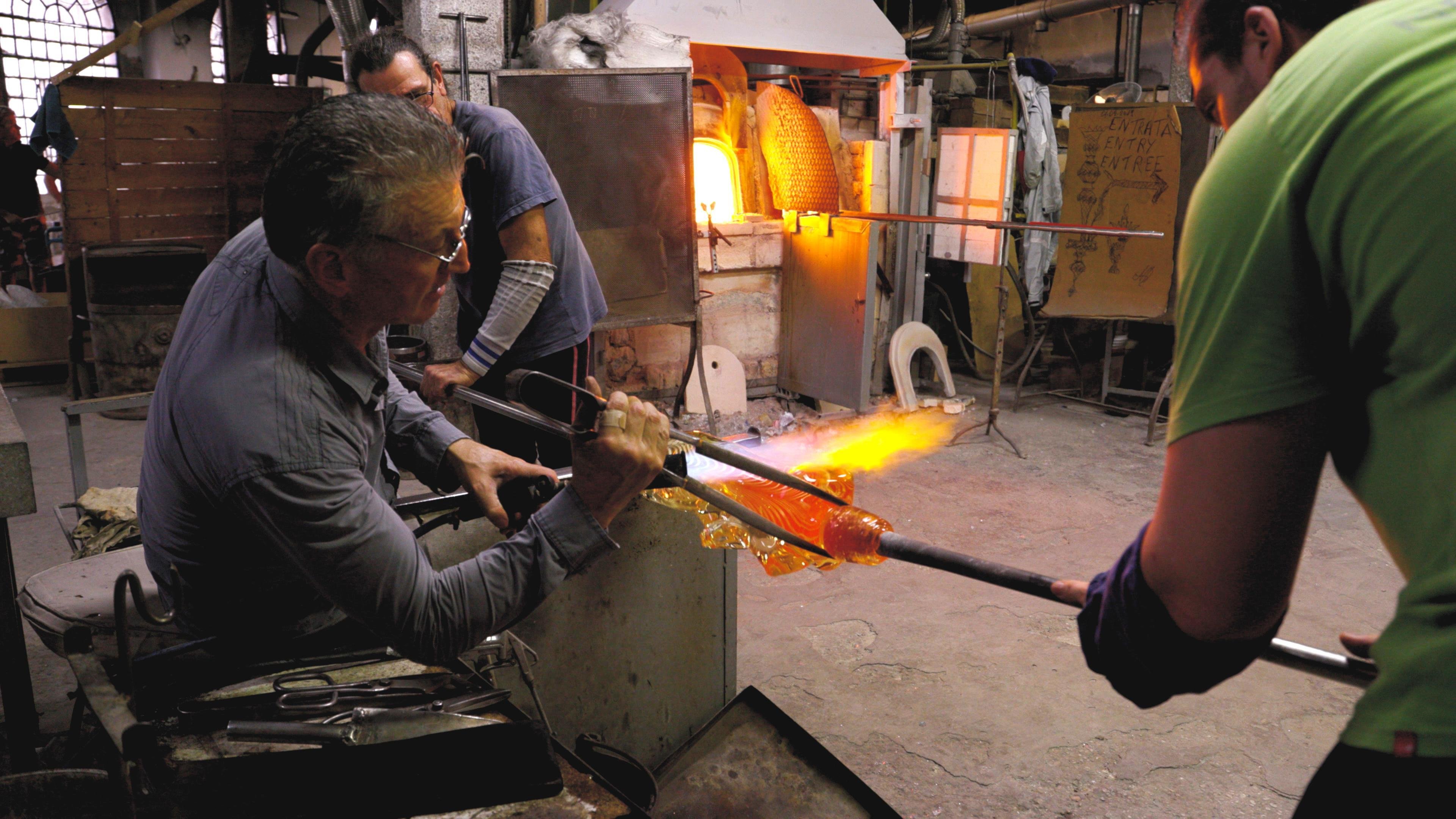 Murano Glass Blowing Demo with Artisan Gift