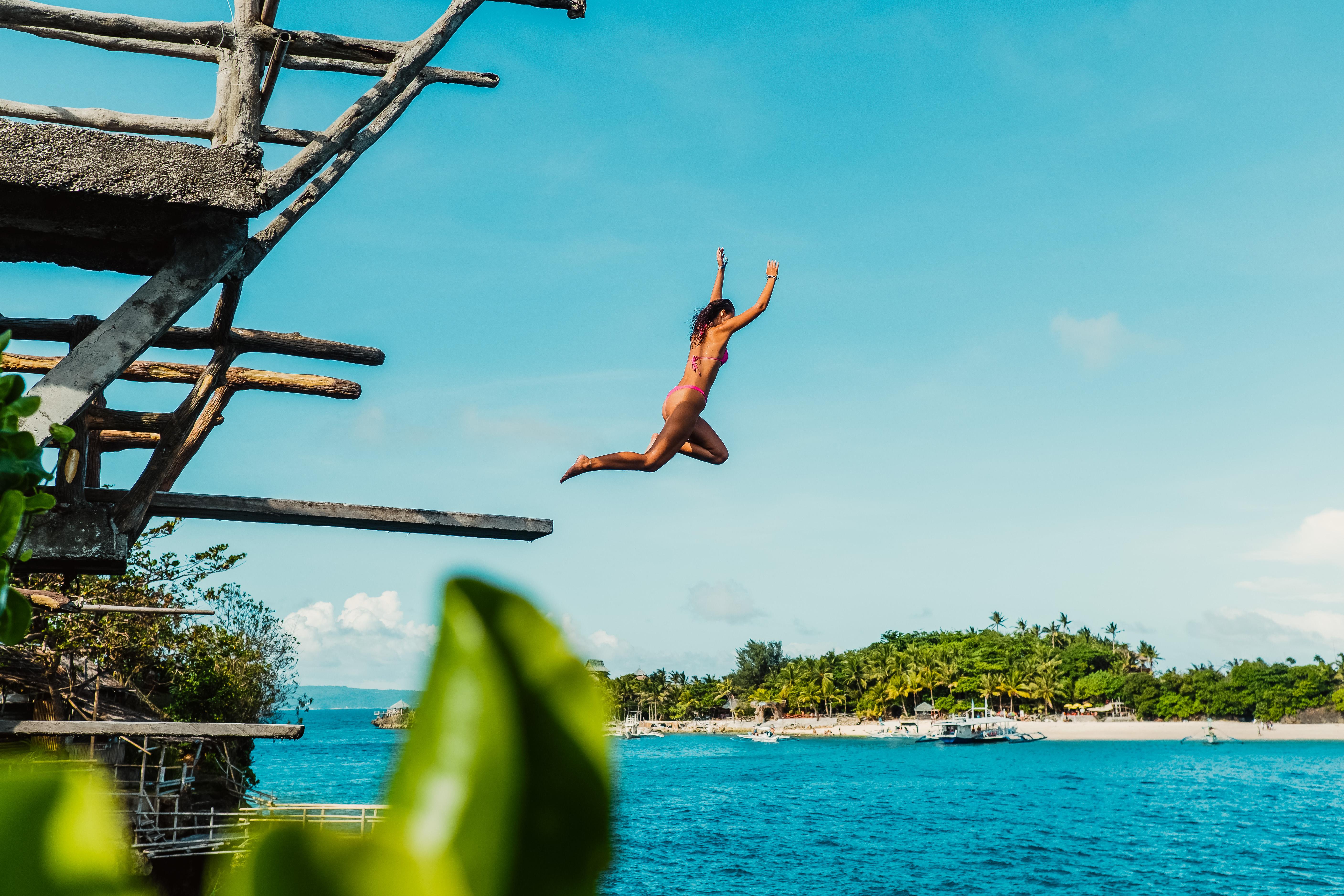 Boracay Island Adventure: Cliff Diving, Snorkeling & Beach Exploration