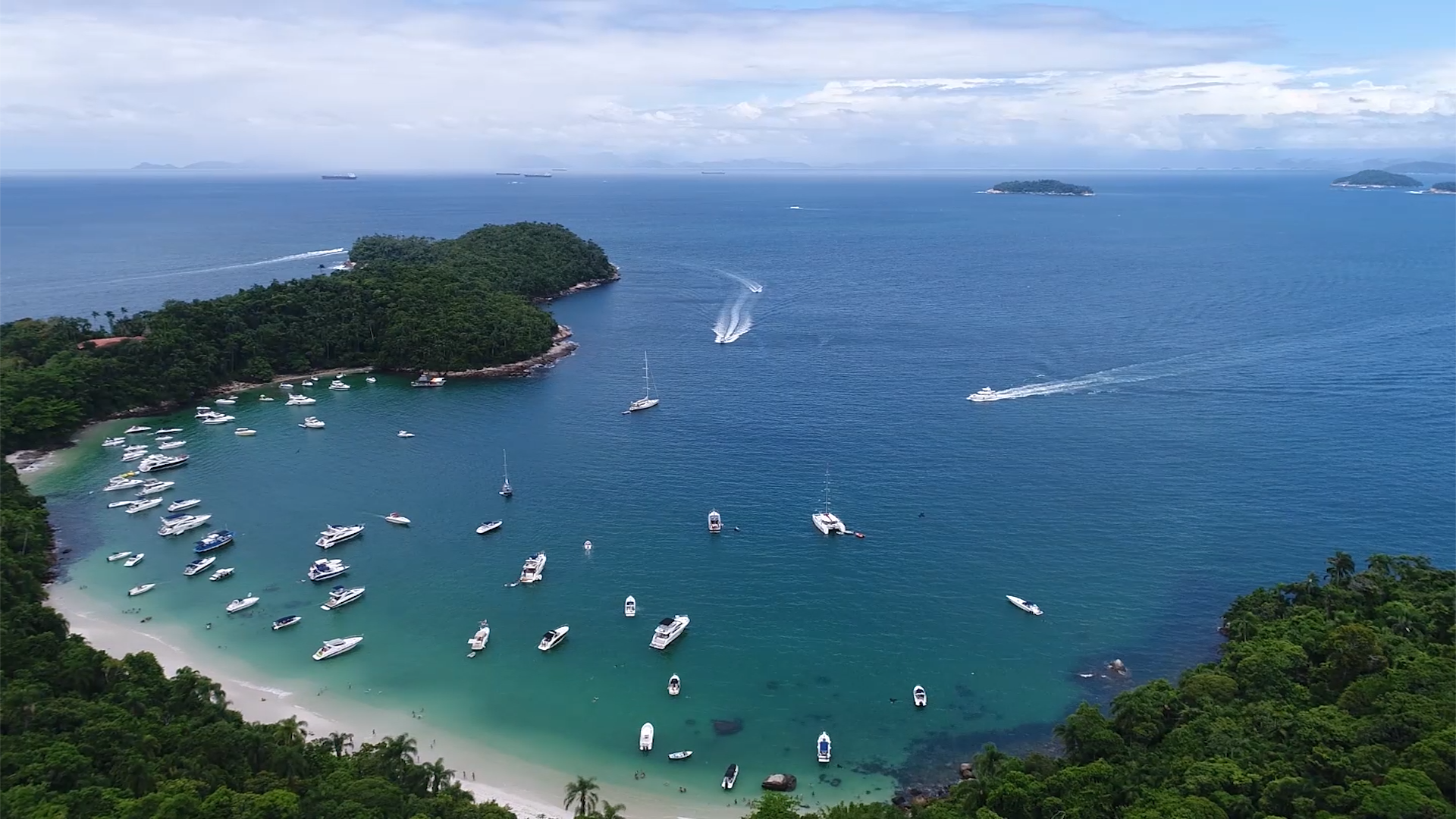 Angra dos Reis Private Paradise Islands Boat Tour