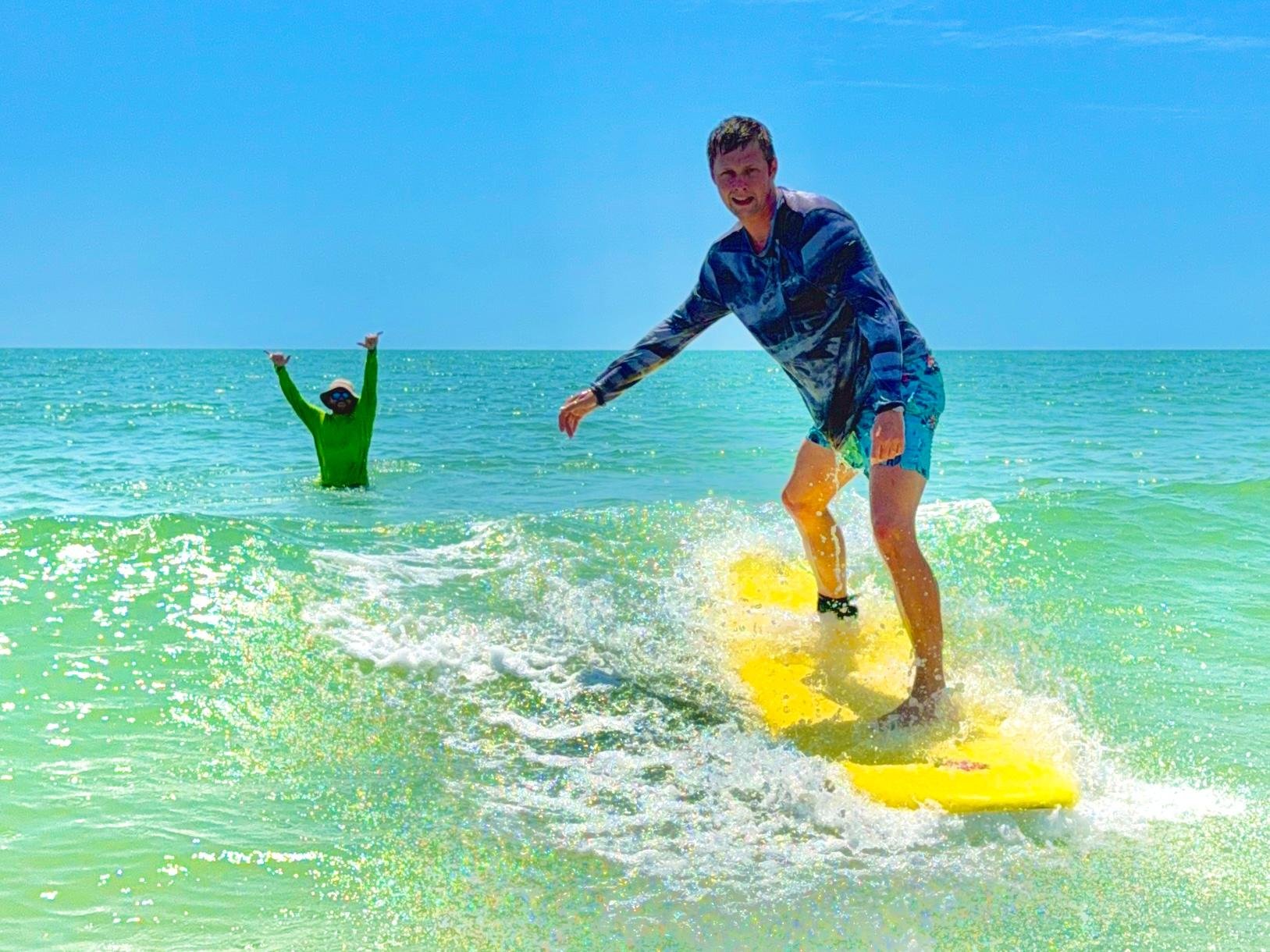 Daytona Beach Beginner Surf Lesson with Simulator Training