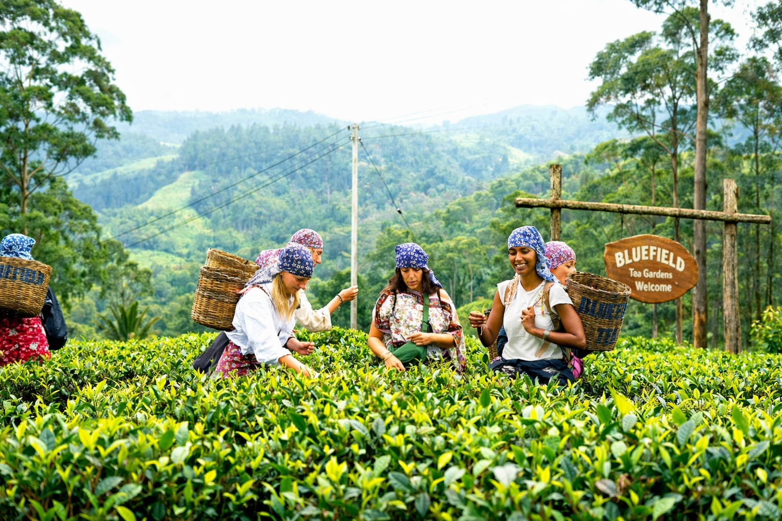Nuwara Eliya Private Tuk-Tuk Tour: Tea Estates & Waterfalls
