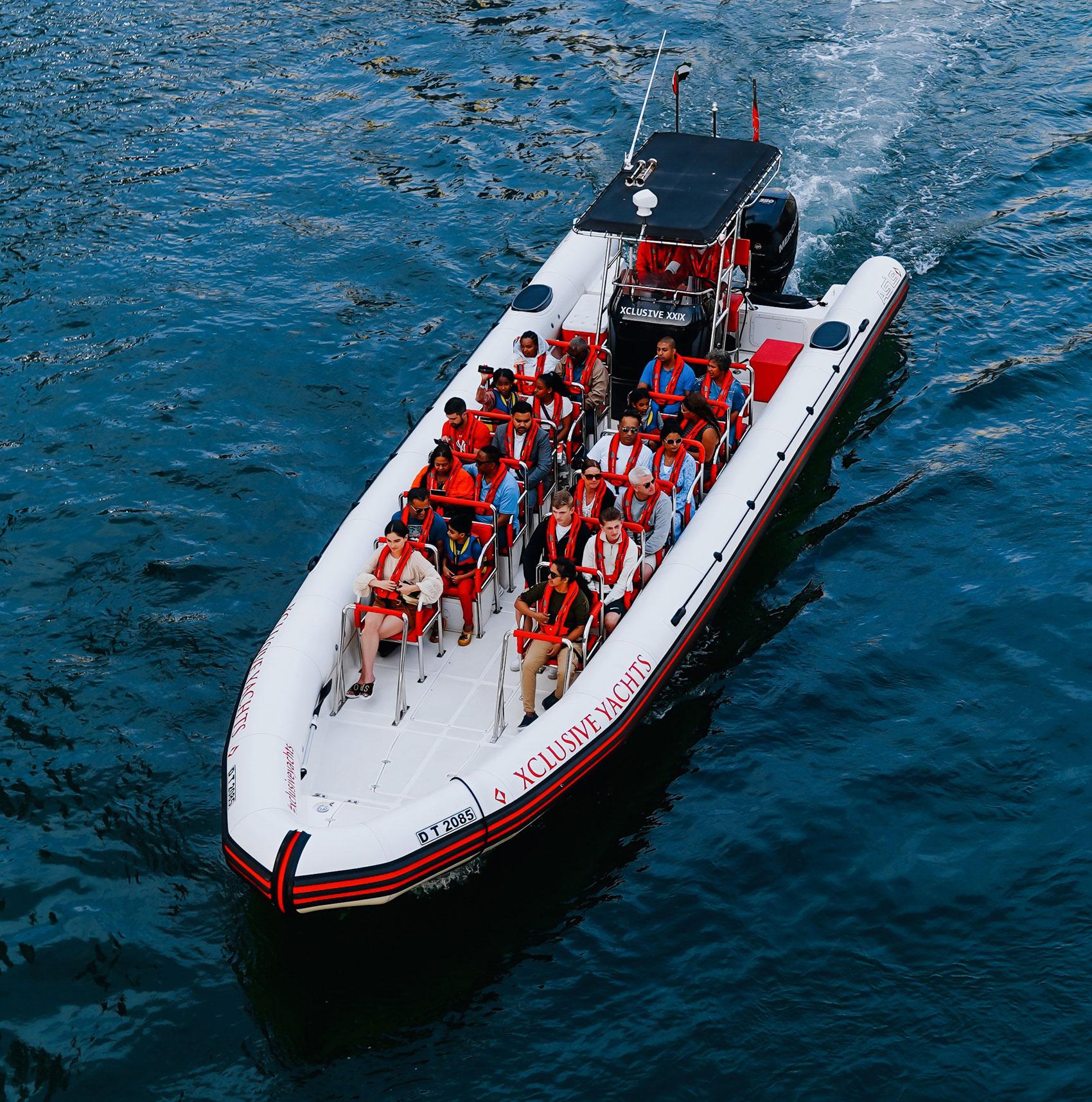 Dubai Speedboat Tour: Marina, Palm, Burj Al Arab & Atlantis