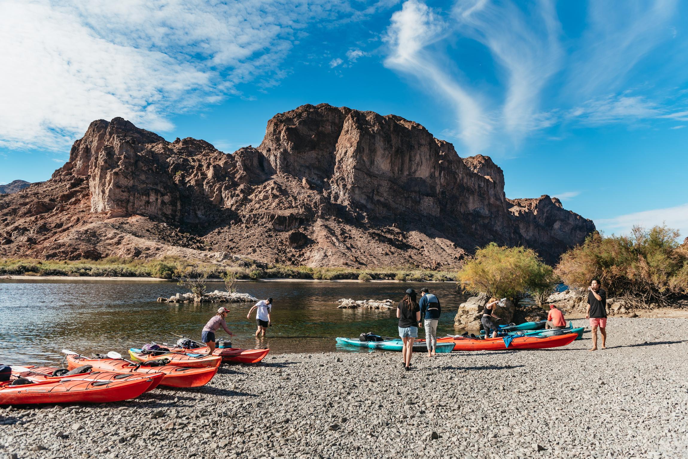 Las Vegas: Guided Colorado River Kayaking to Emerald Cave