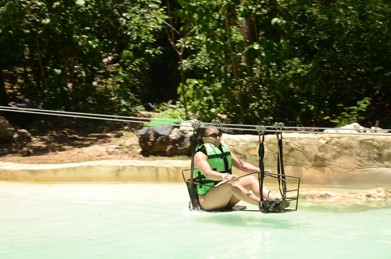 Tulum Jungle Adventure: Ziplines, ATV, Rappel & Cenote Combo