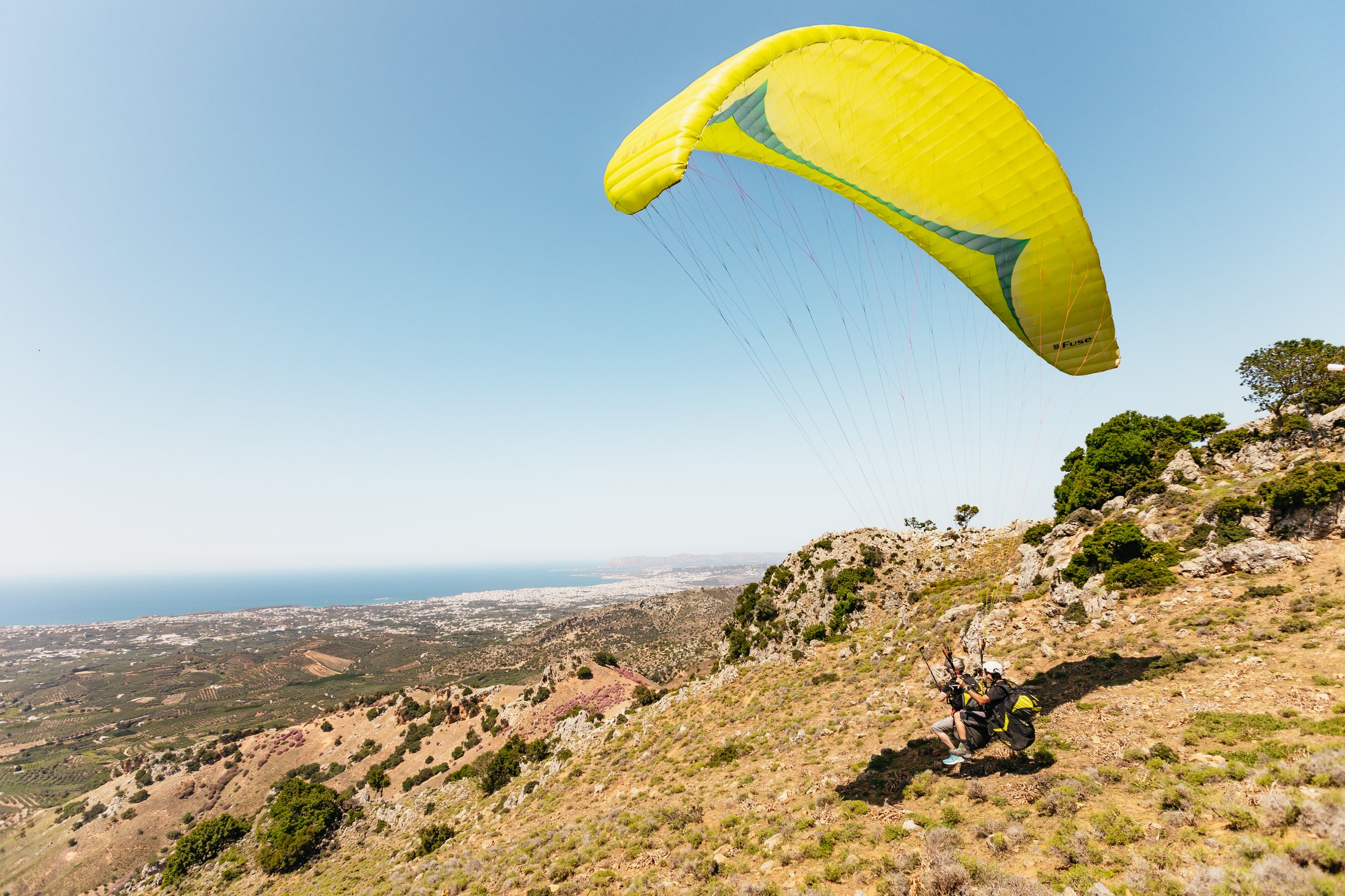 Chania Tandem Paragliding Adventure