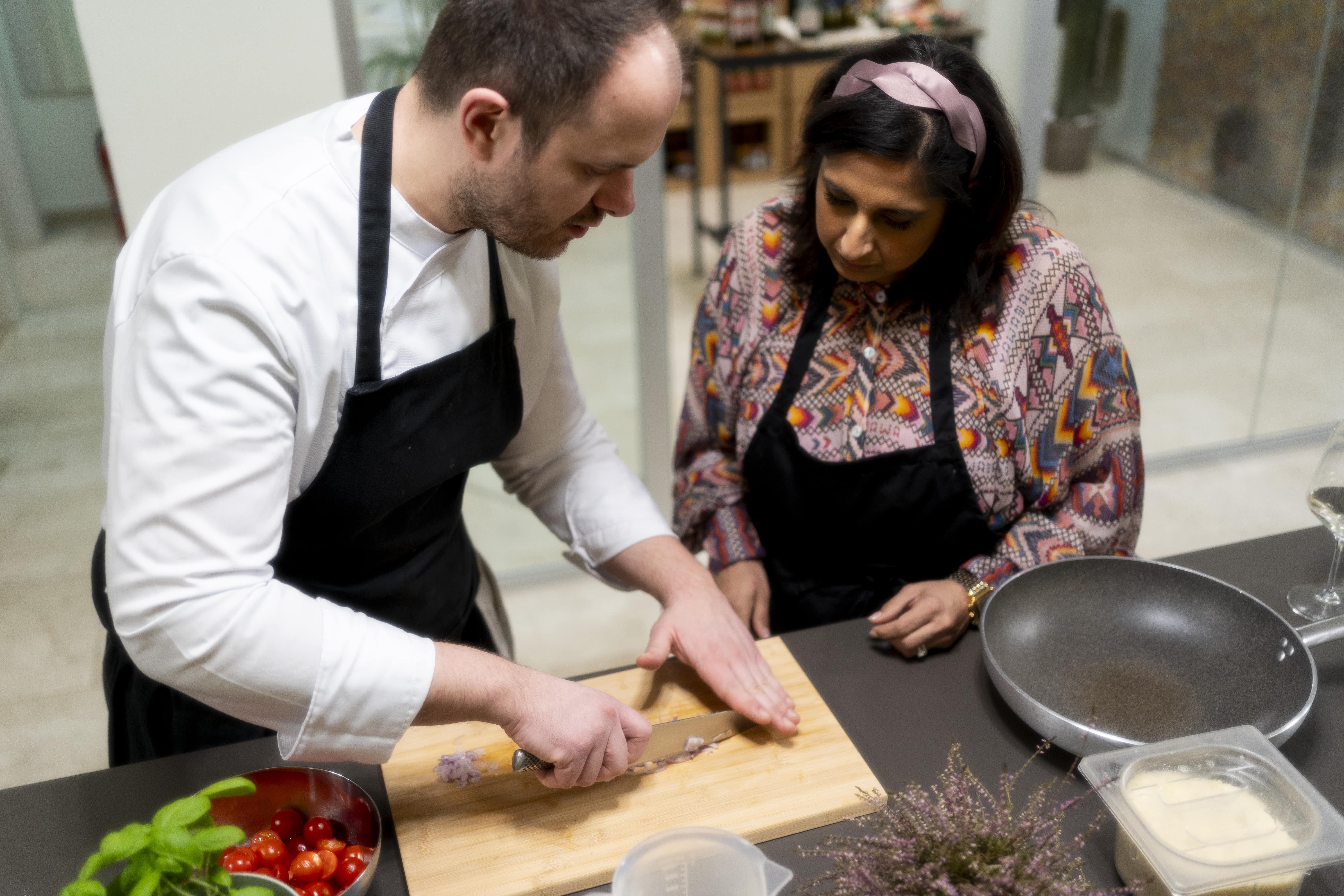 pizza making class in Milan — photo 1